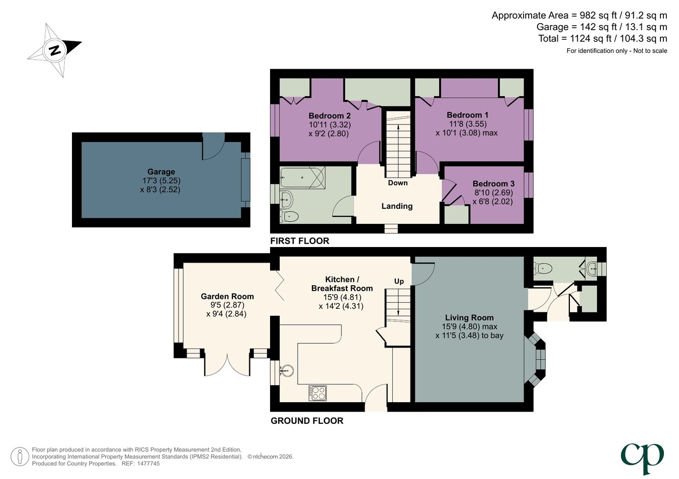 36, Truro Gardens, Flitwick floorplan