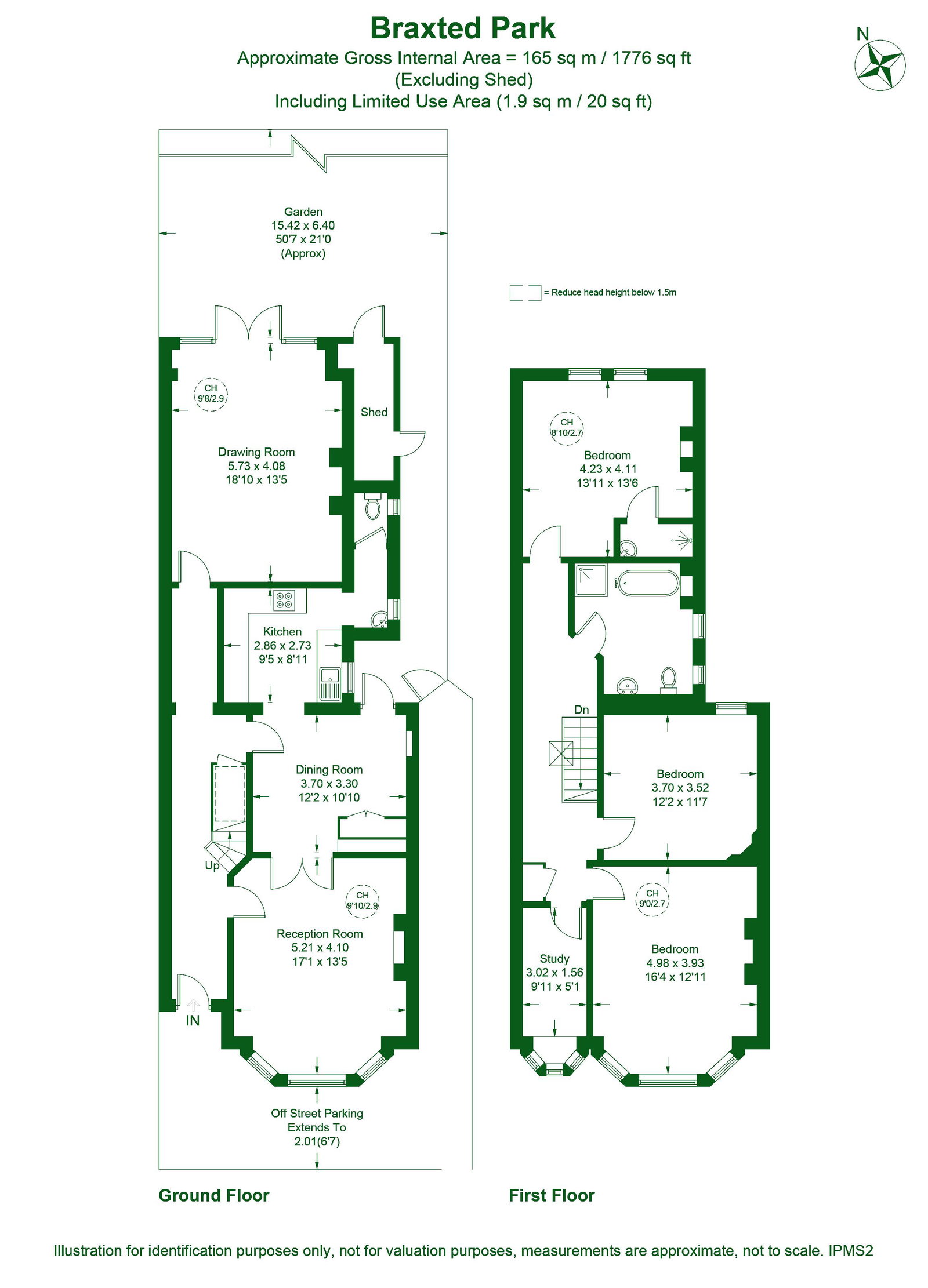 Braxted Park, London floorplan