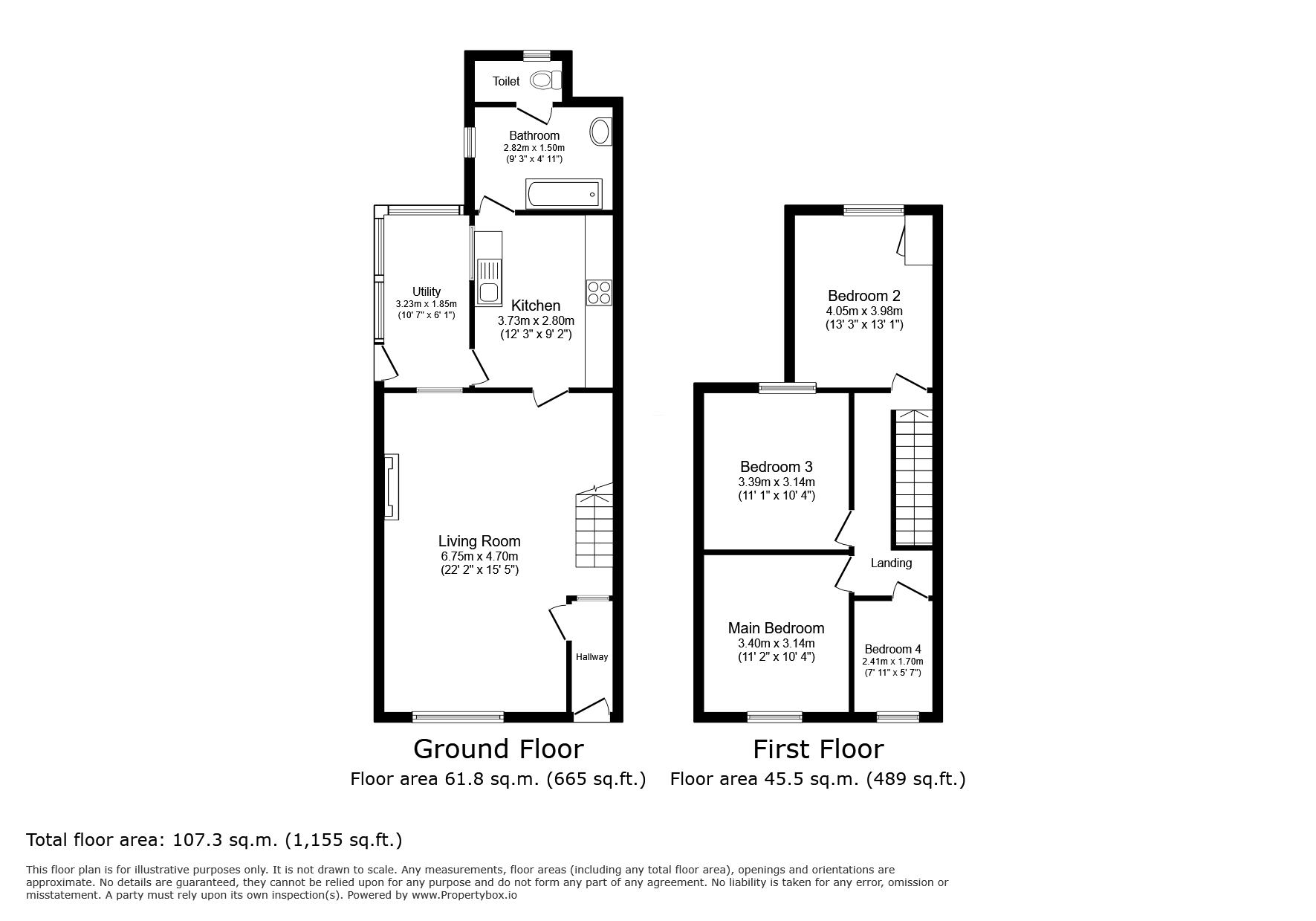 19, Penybanc Road, Ammanford floorplan