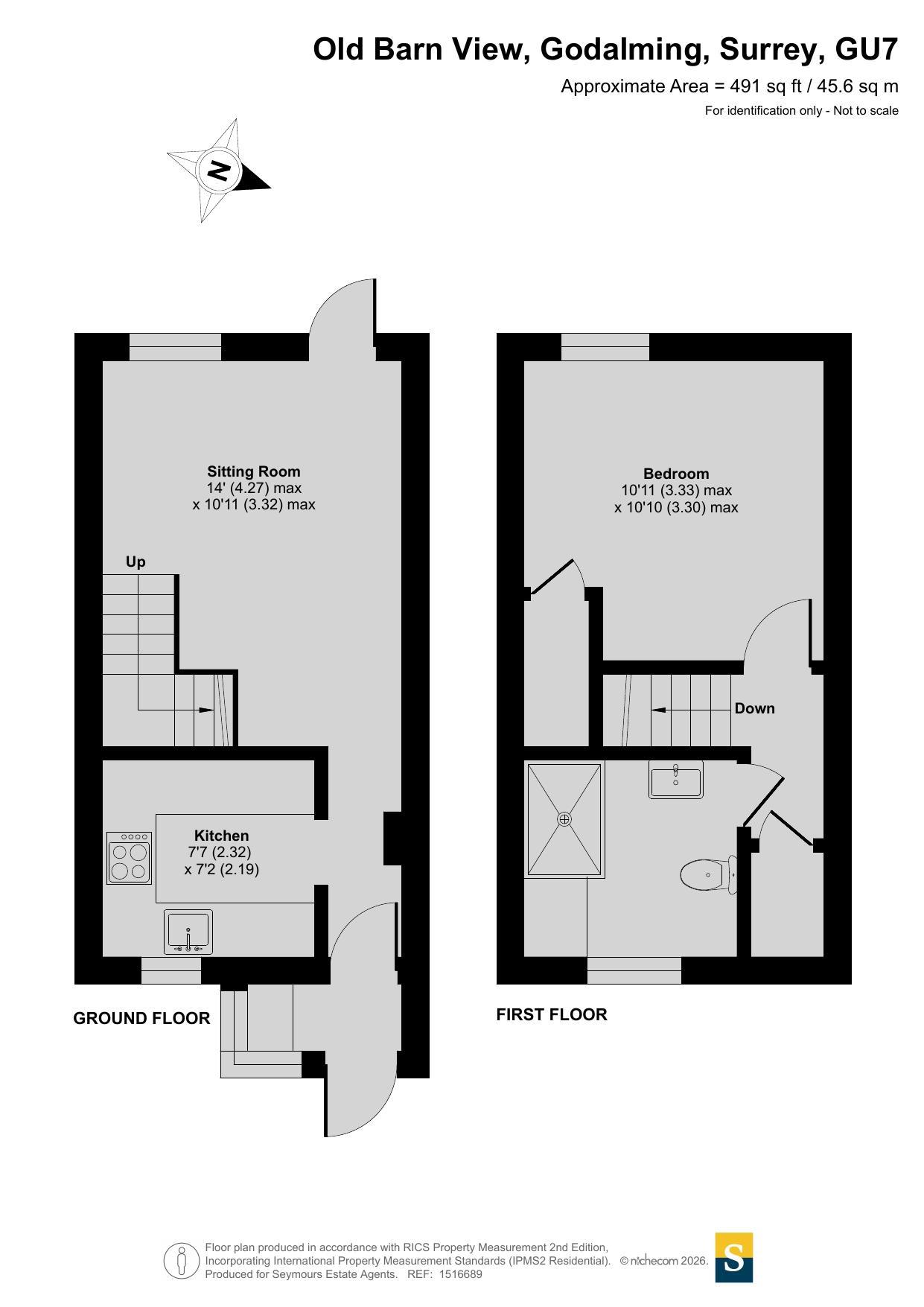 9, Old Barn View, Surrey floorplan