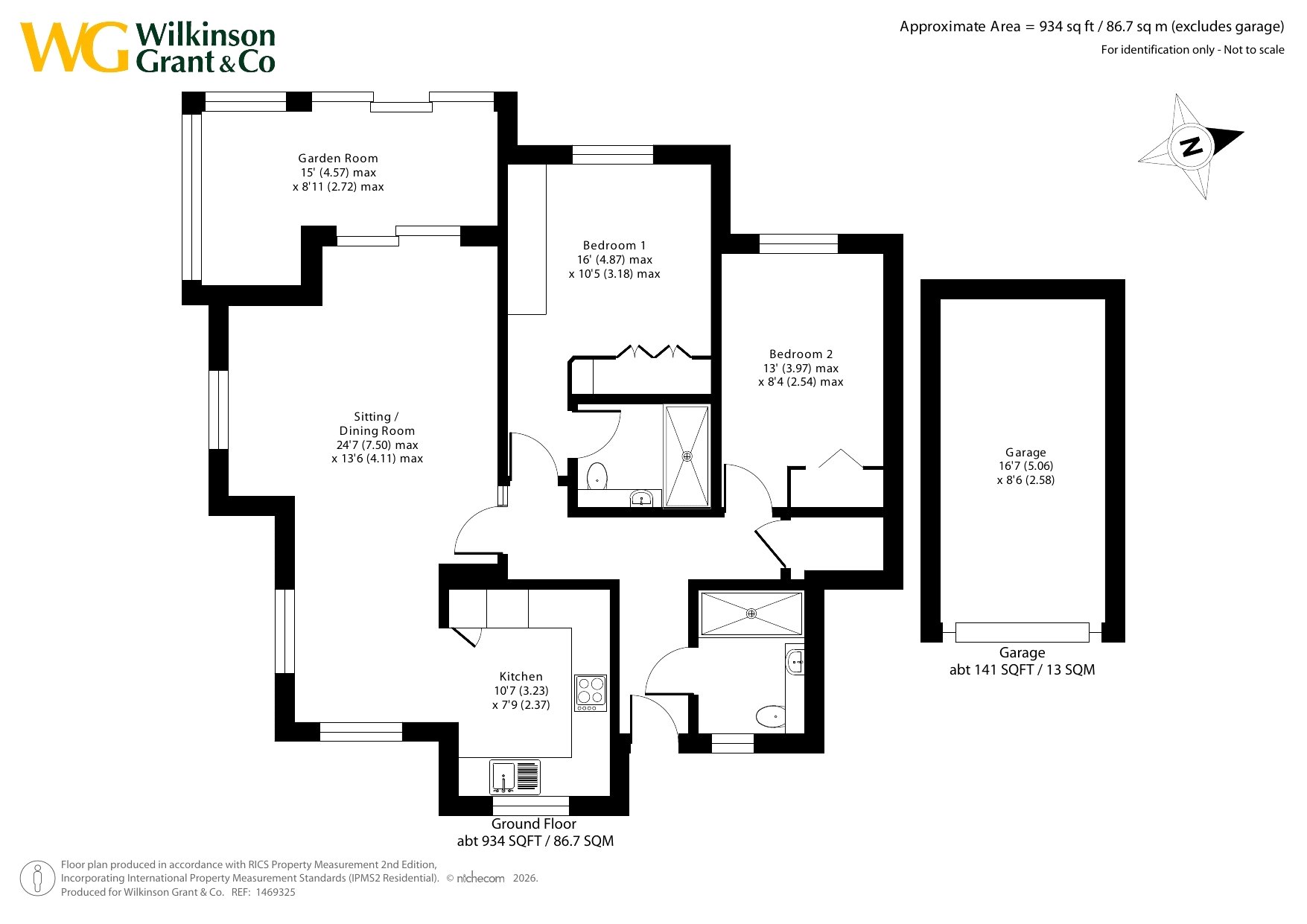 8, Trews Weir Court, St Leonards floorplan