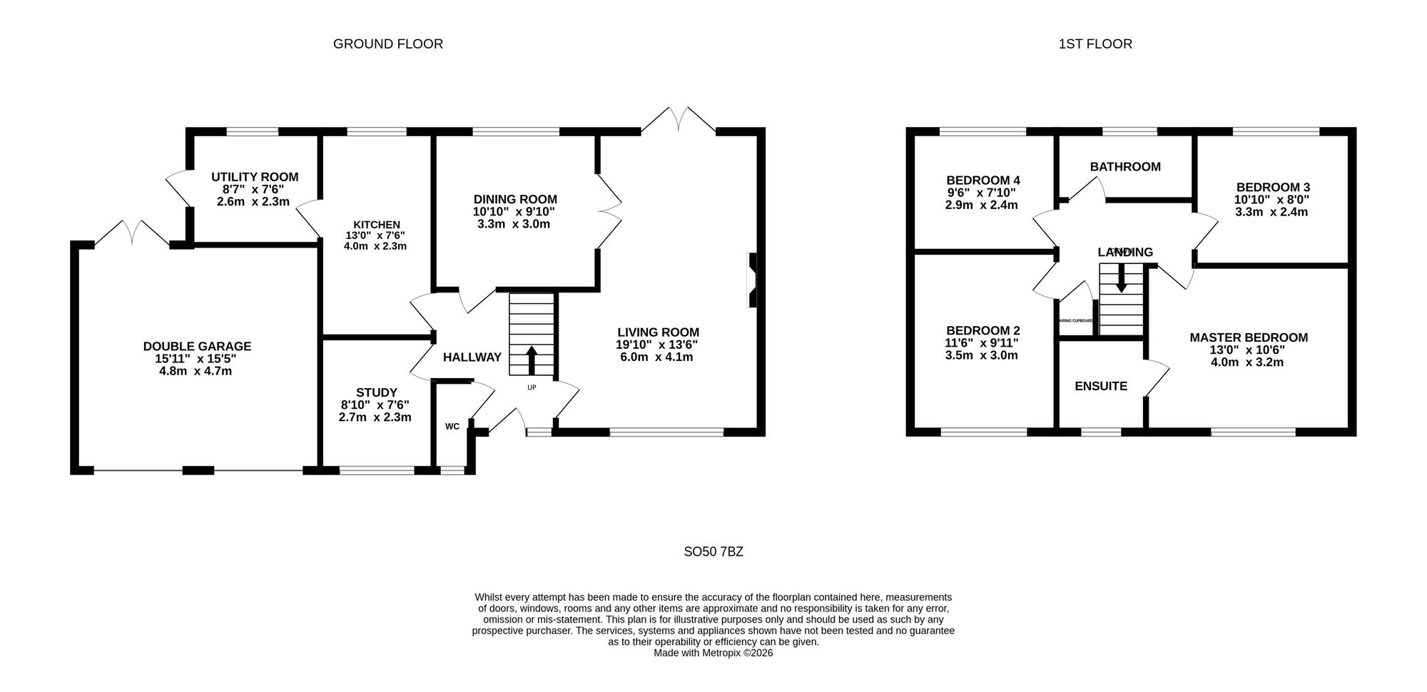20 Fir Tree Close, Eastleigh floorplan