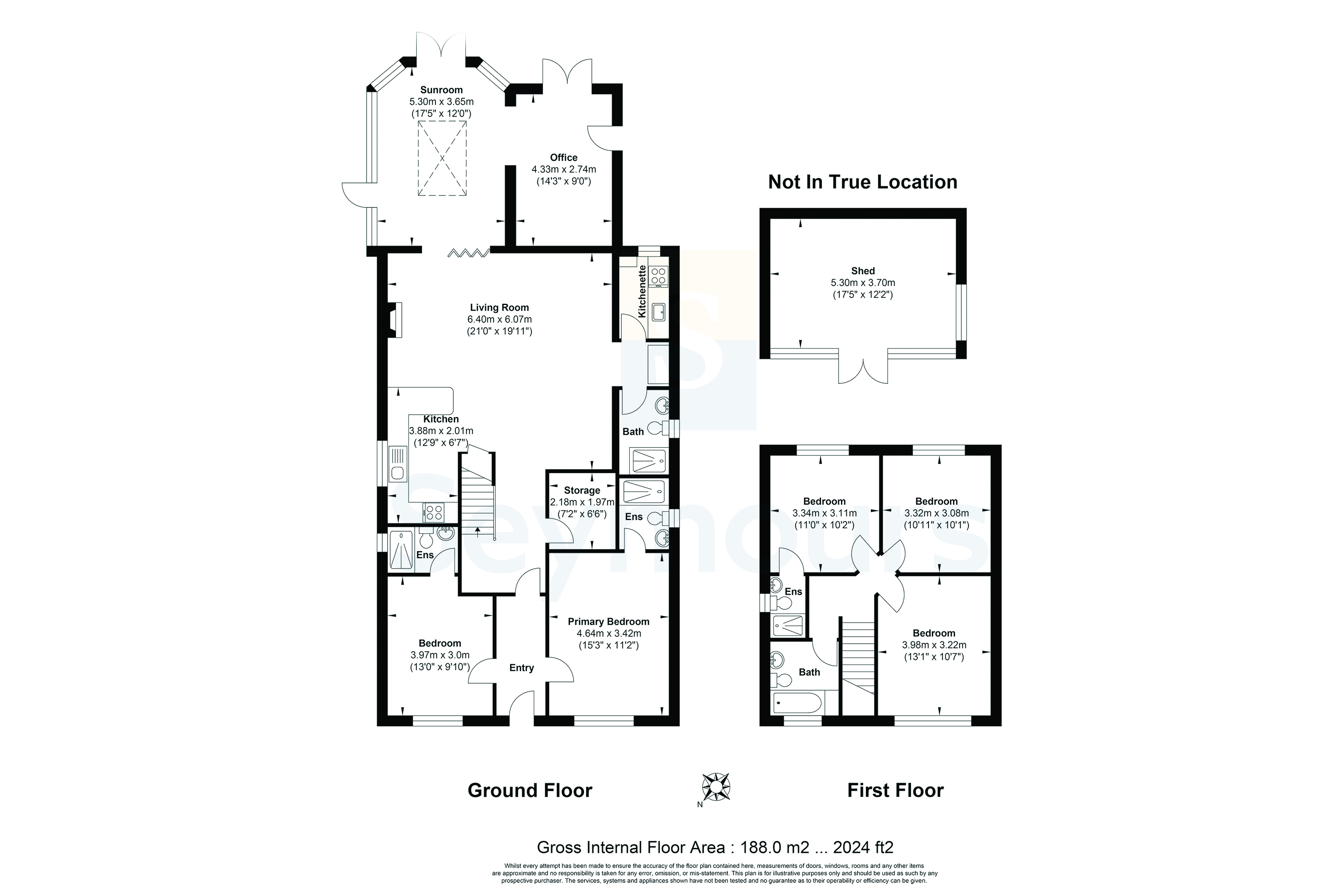 40A,, Oriental Road, Surrey floorplan