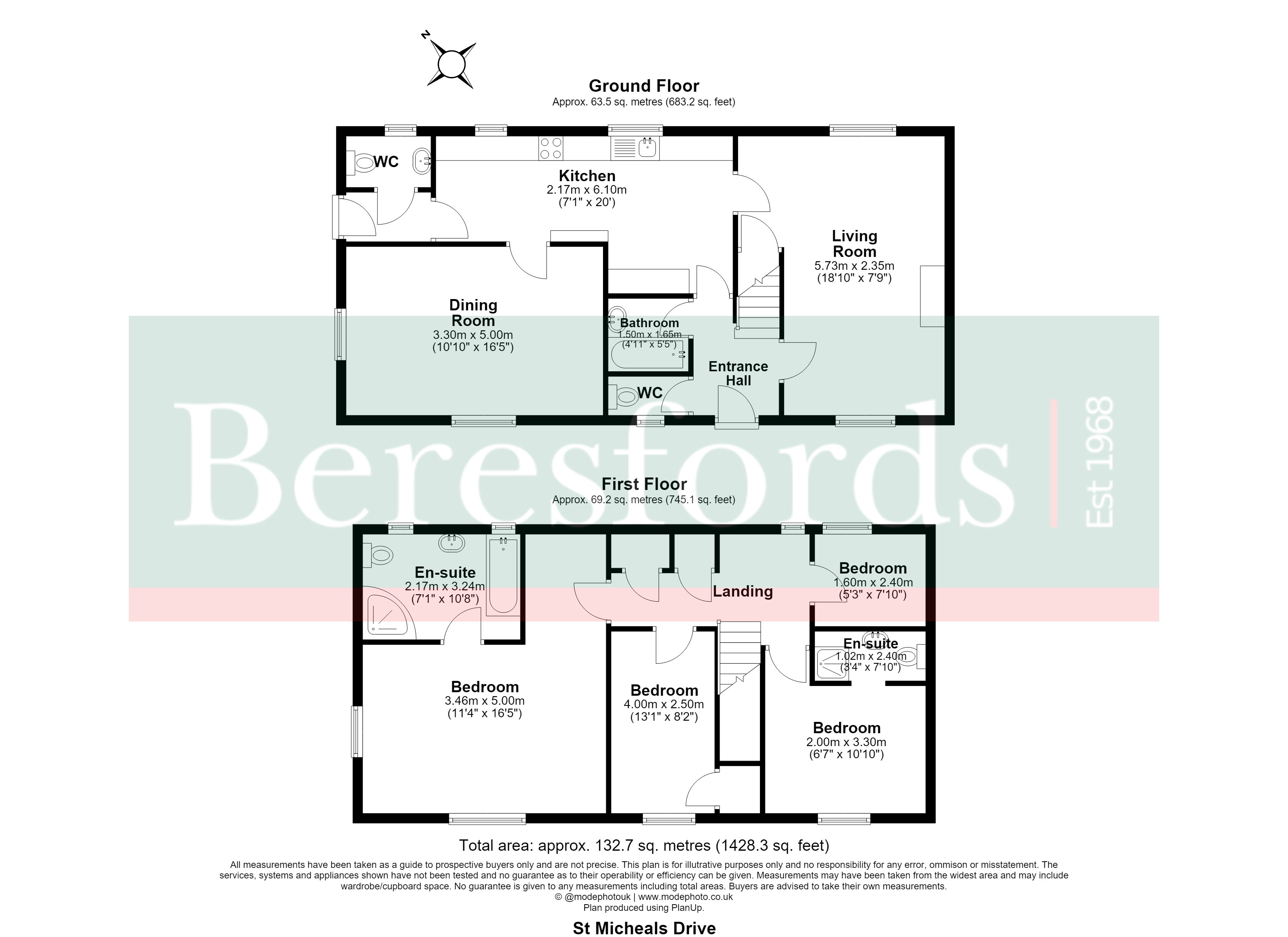 25, St. Michaels Drive, Chelmsford floorplan