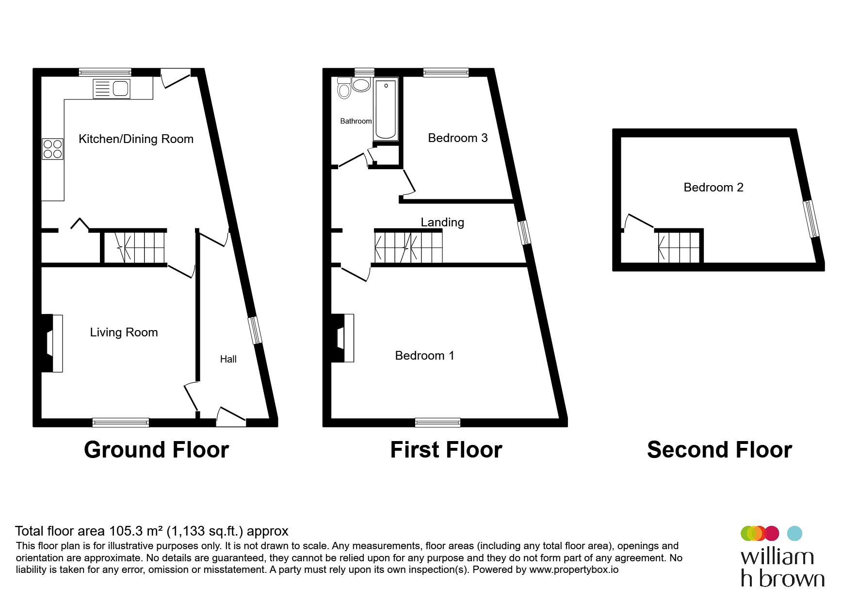 2, York Street, Pontefract floorplan