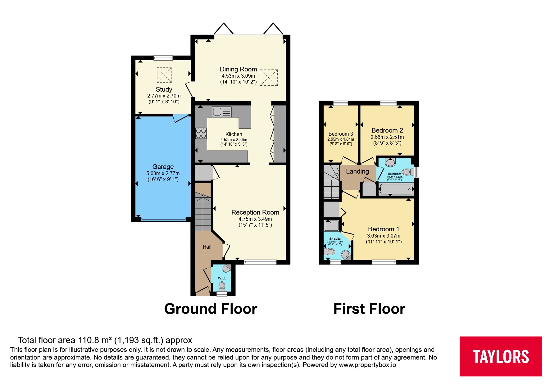 Lodge Close, Oxfordshire floorplan