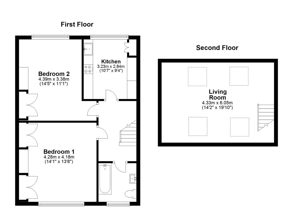 2 Bedrooms Maisonette to rent in Bristol Street, Brighton BN2