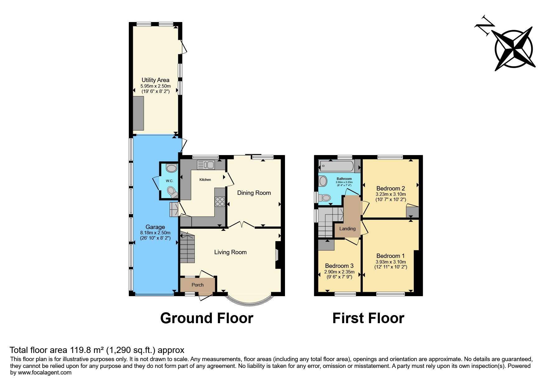 73, Grass Acres, Leicester floorplan
