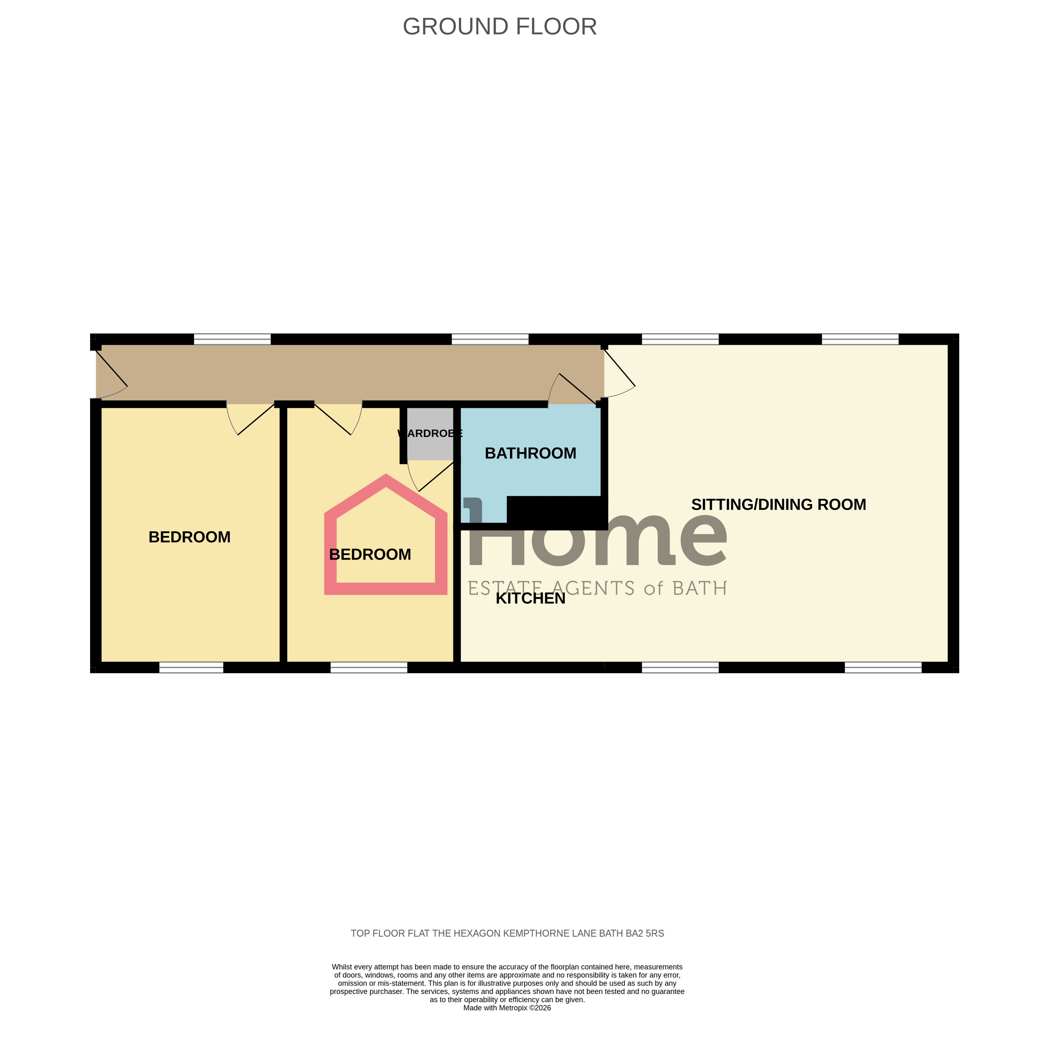 32, Kempthorne Lane, Bath floorplan