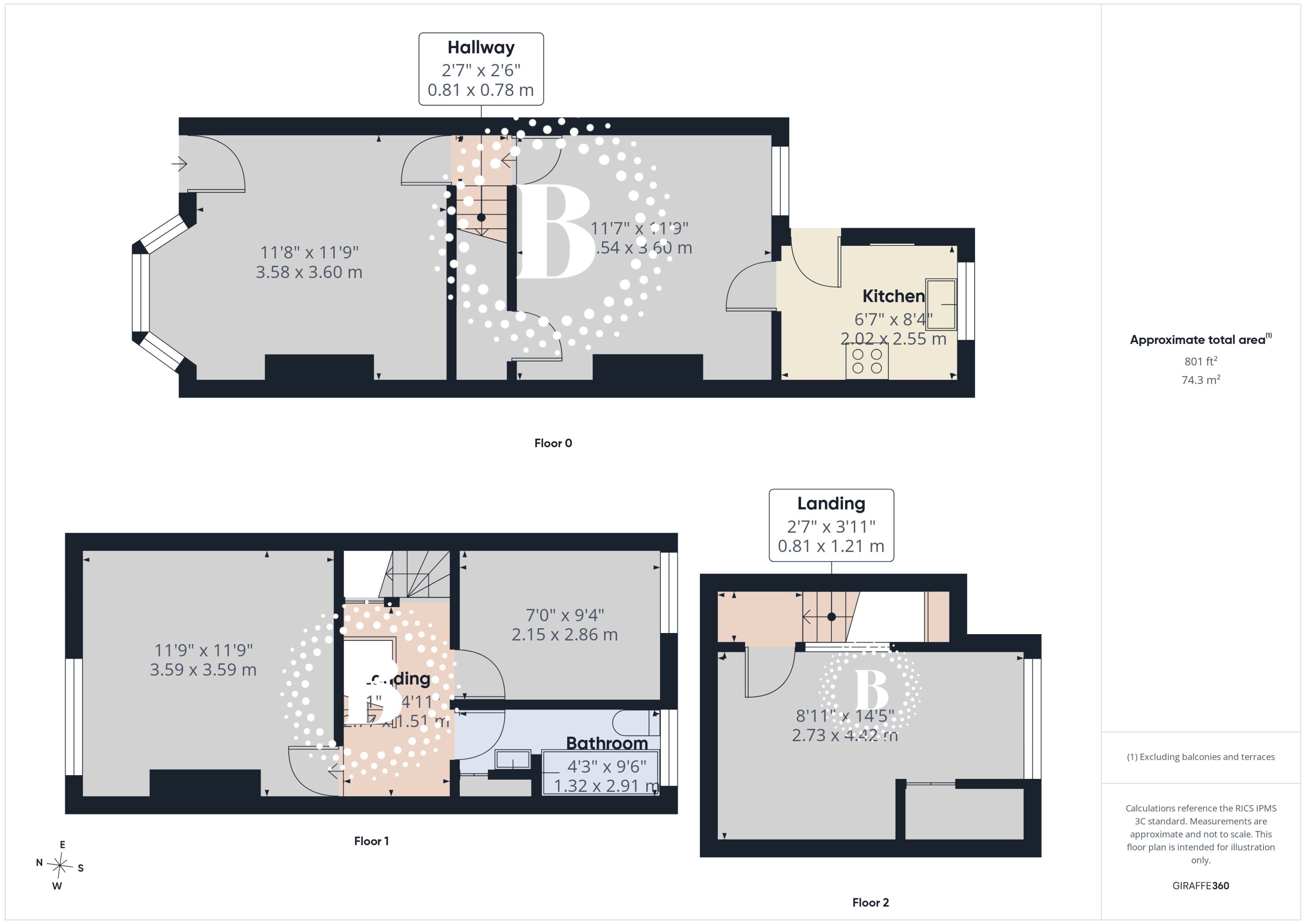 31, Glover Road, Sheffield floorplan