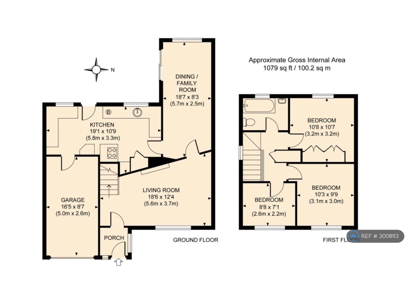 Meadow Lane, Burgess Hill floorplan