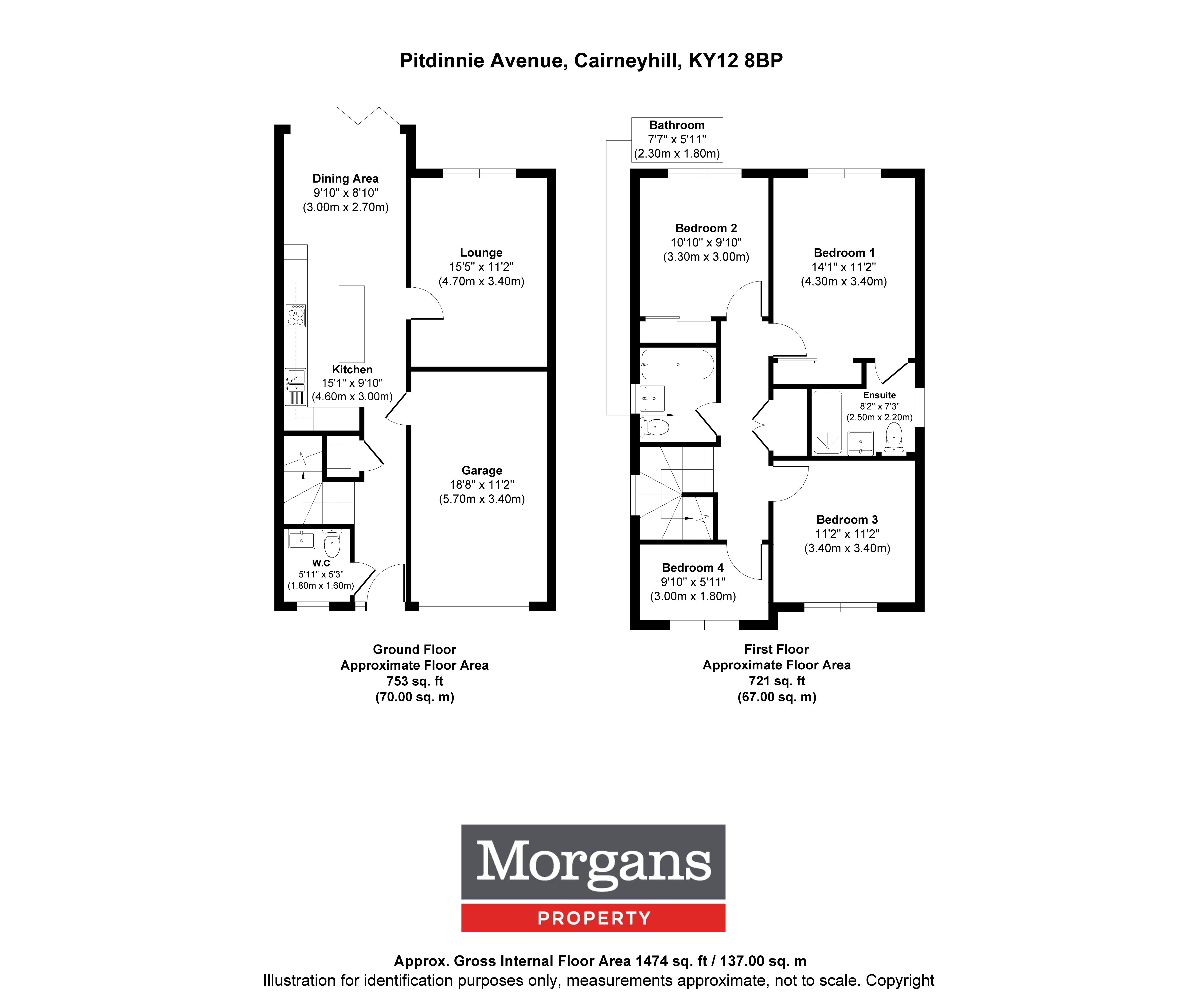 4, Pitdinnie Avenue, Cairneyhill floorplan