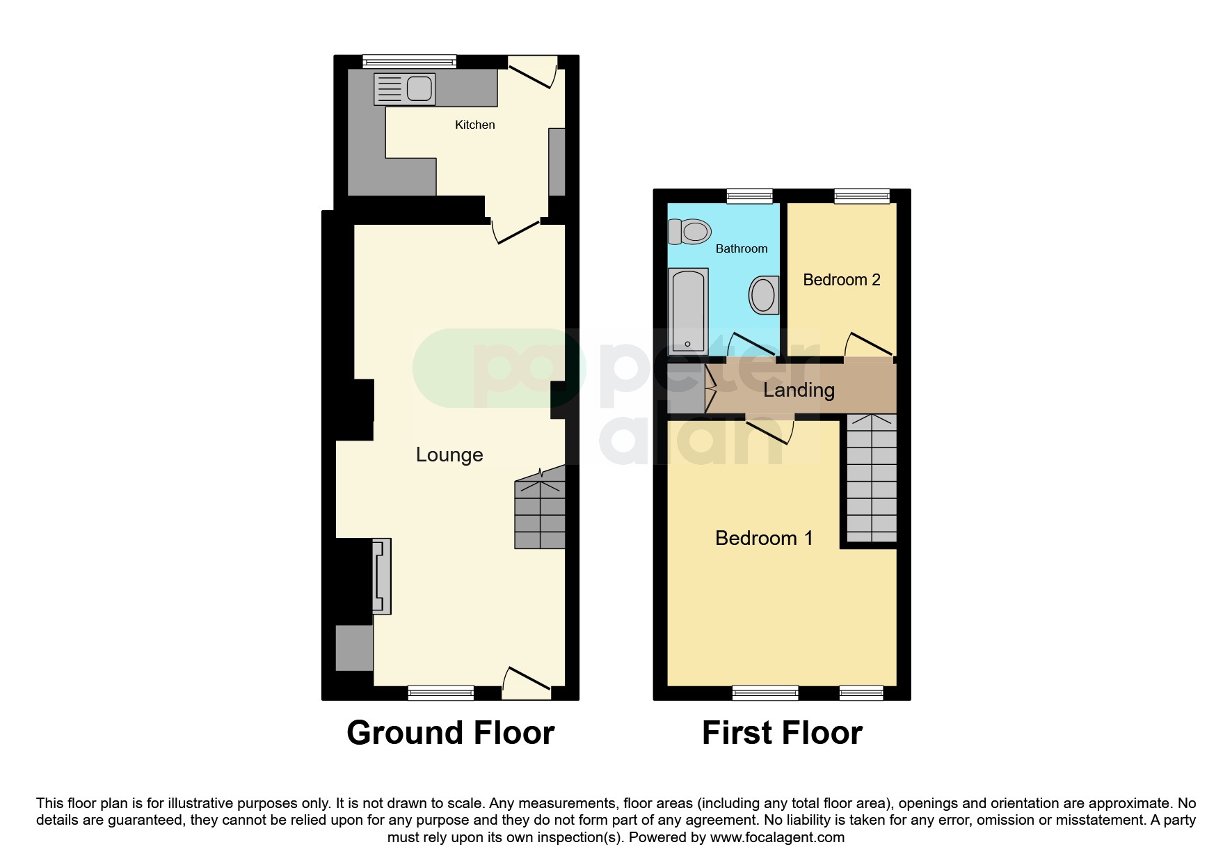 33, Tywith Cottages, Maesteg floorplan