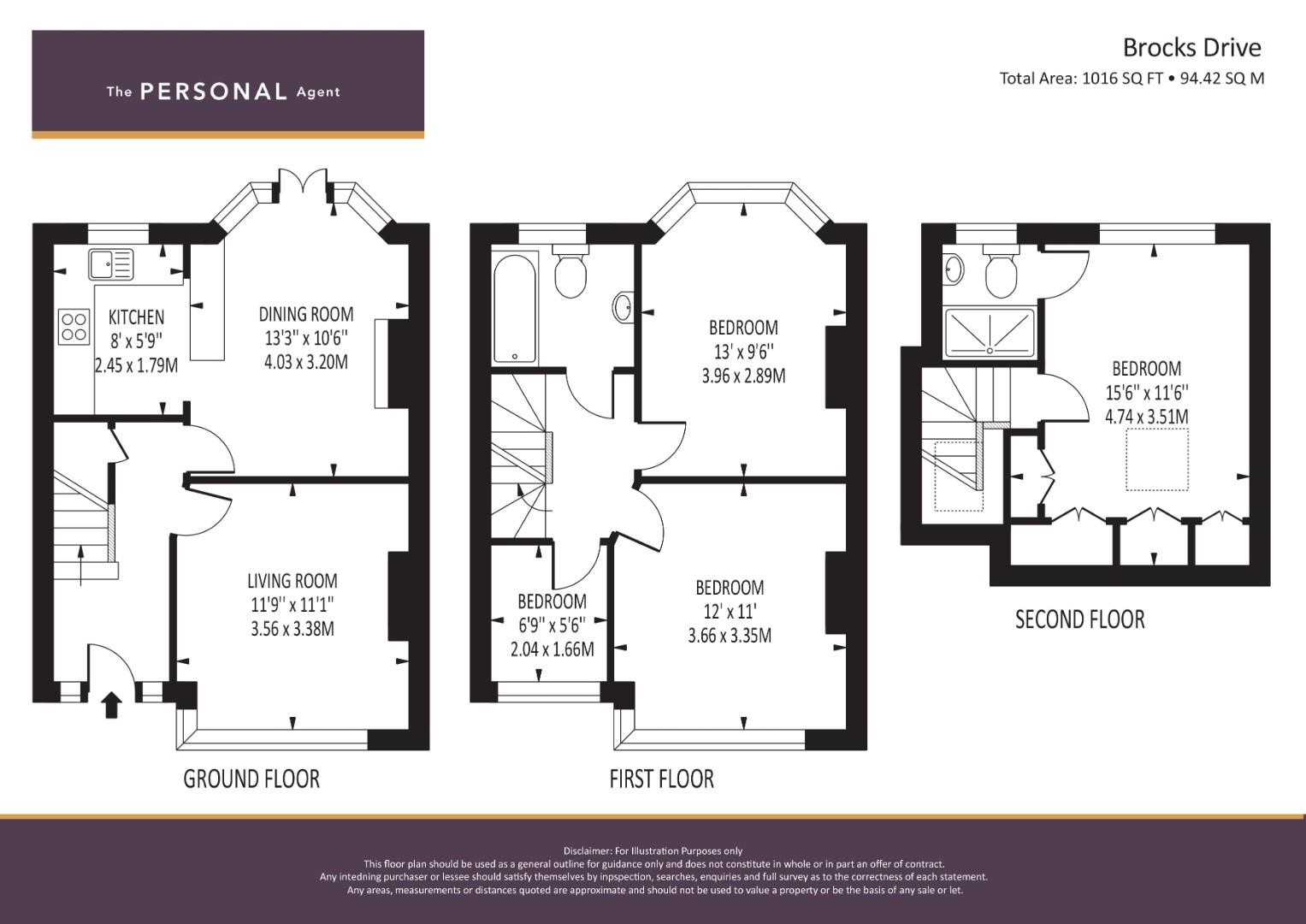 Brocks Drive, Cheam, Sutton SM3, 4 bedroom terraced house for sale