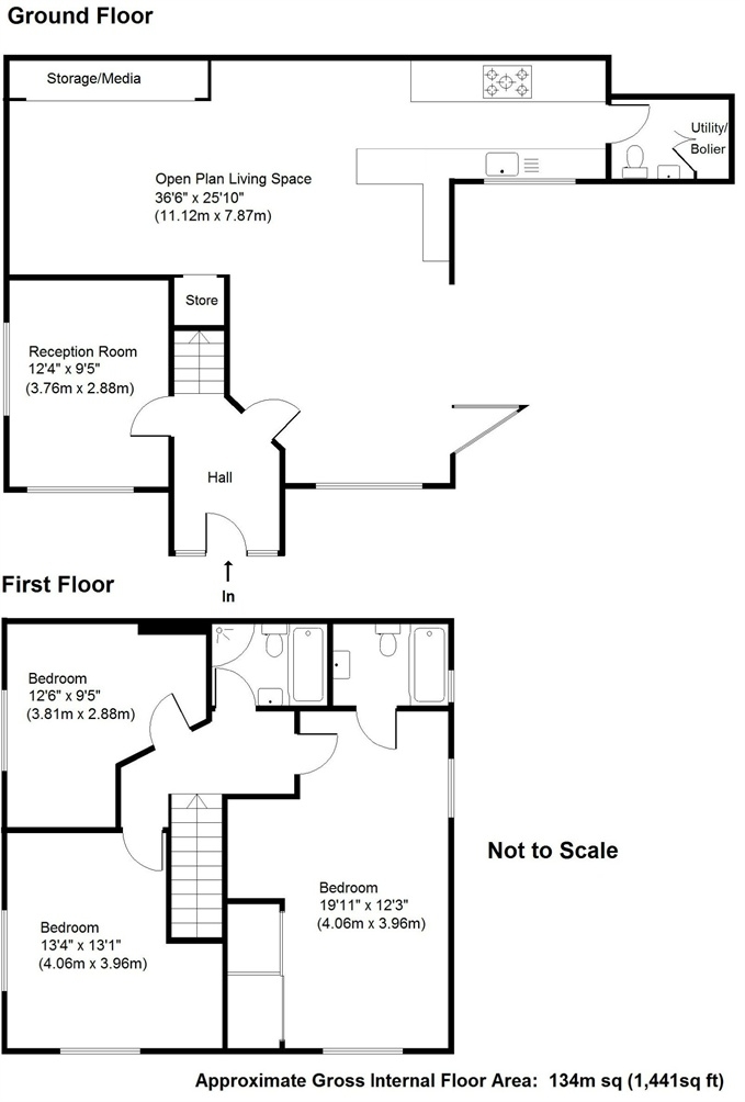 3 Bedrooms Semi-detached house to rent in Green Lane, Hersham Village, Surrey KT12
