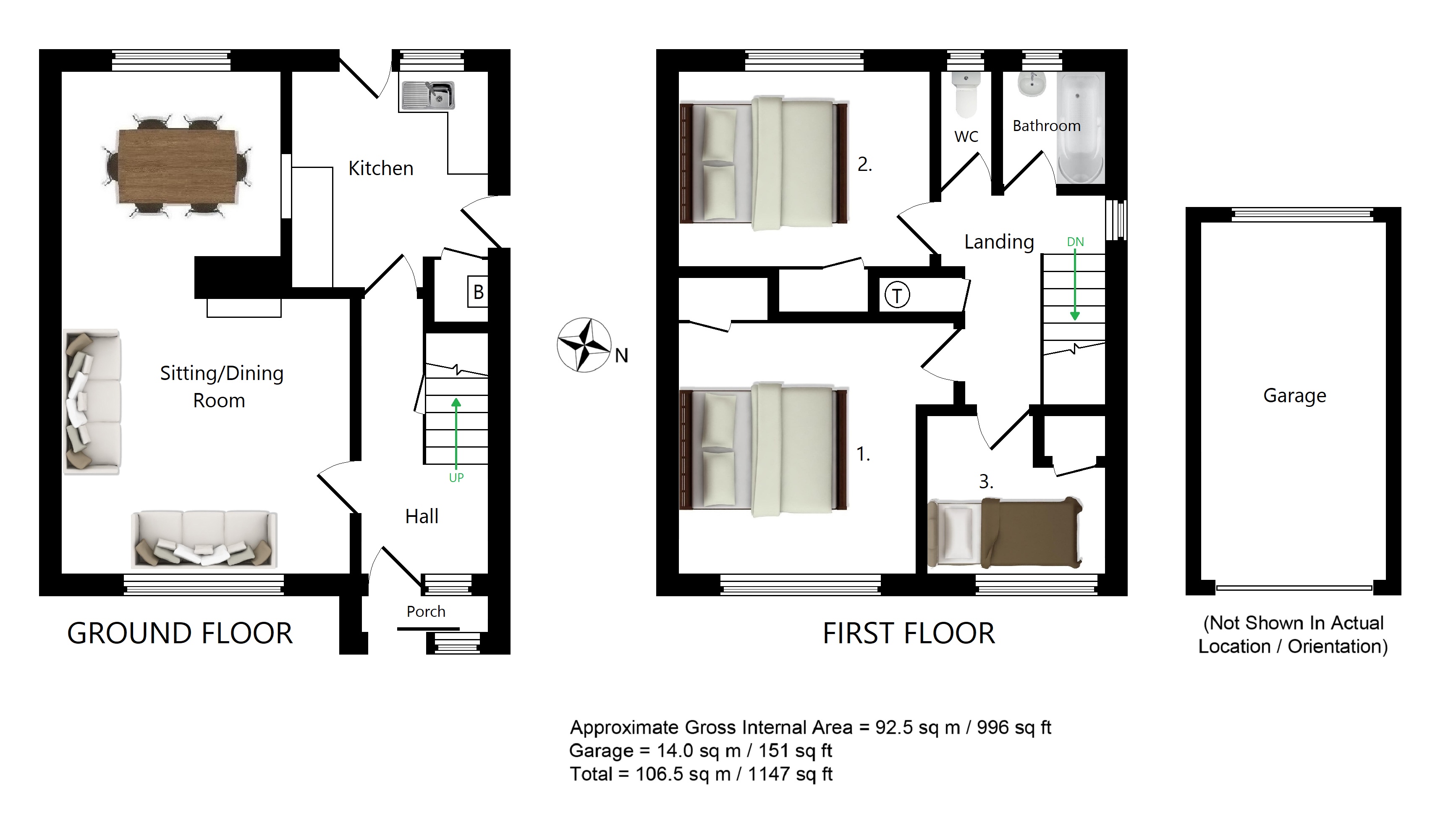 25, Woodbrook, Charing floorplan