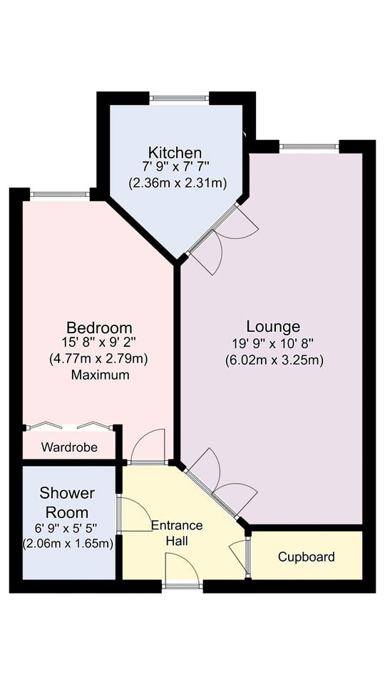 52, Moresby Court, Westbury Road, Fareham floorplan