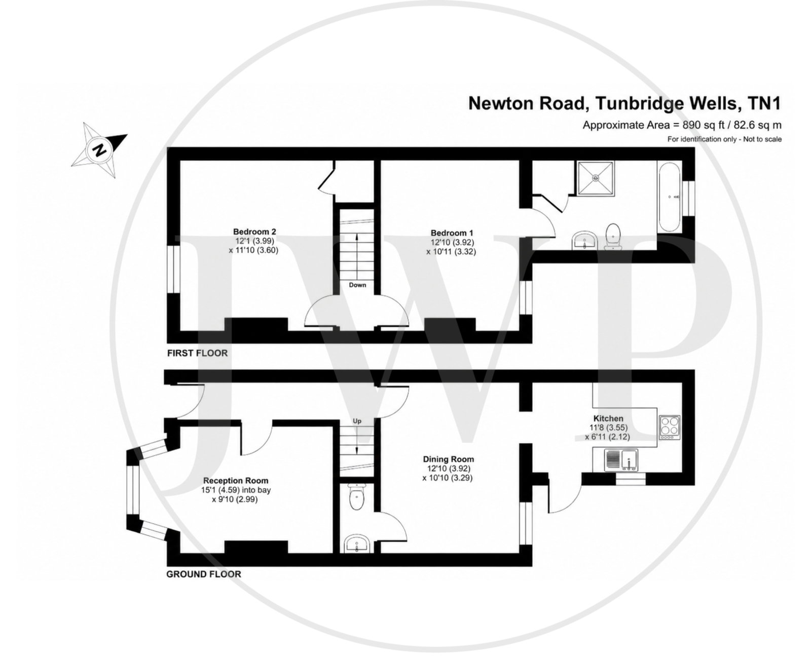 20, Newton Road, Tunbridge Wells floorplan