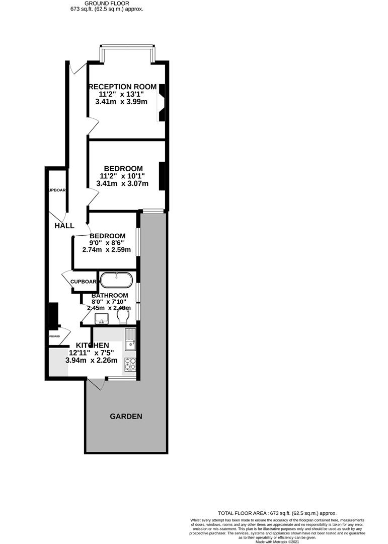 Sidney Road, St Margarets, Twickenham TW1, 2 bedroom for