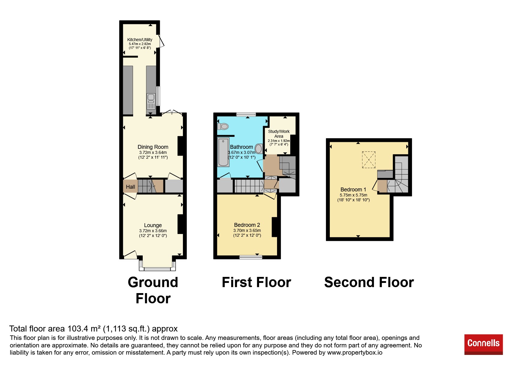 4, Church Road, Stourbridge floorplan