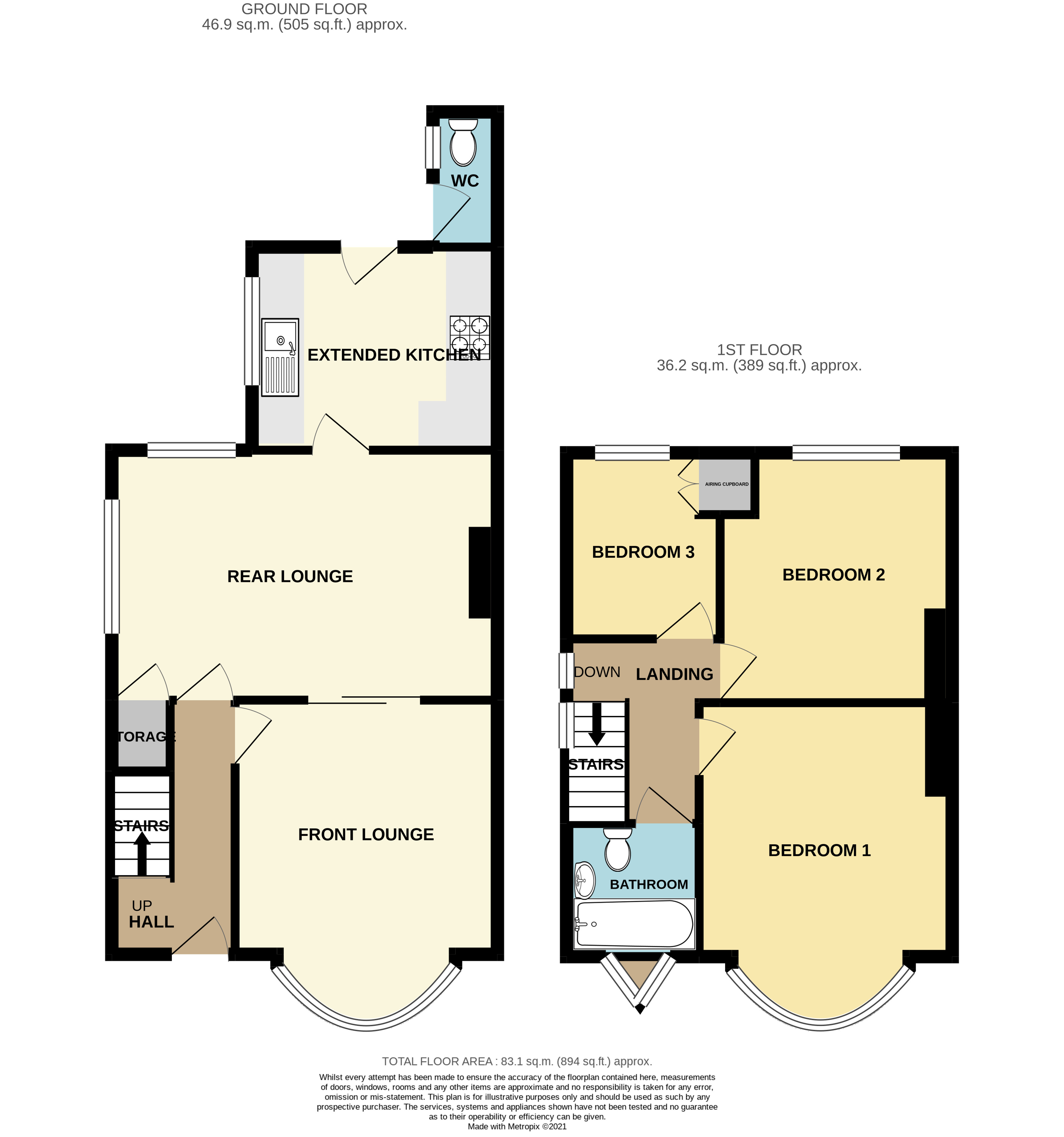 Carisbrook Road, Weddington, Nuneaton CV10, 3 bedroom semidetached