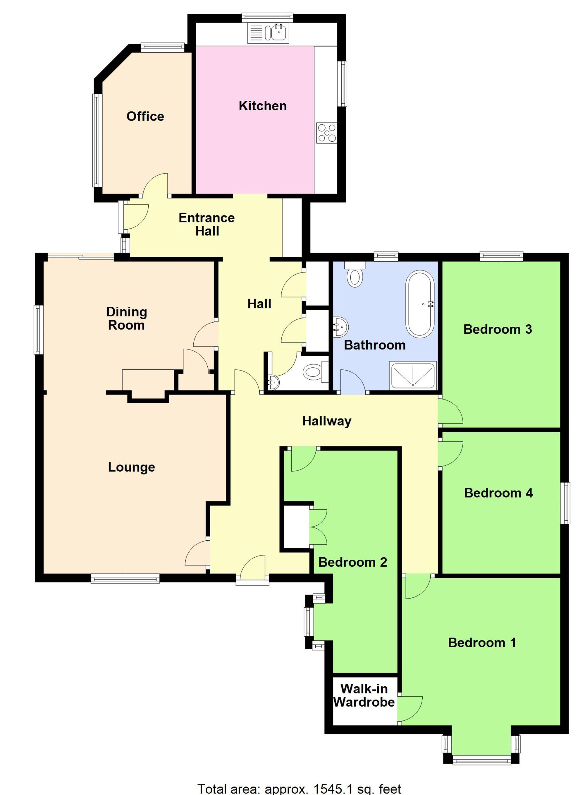 Tarshyne Bond Hays Lane, Spilsby floorplan
