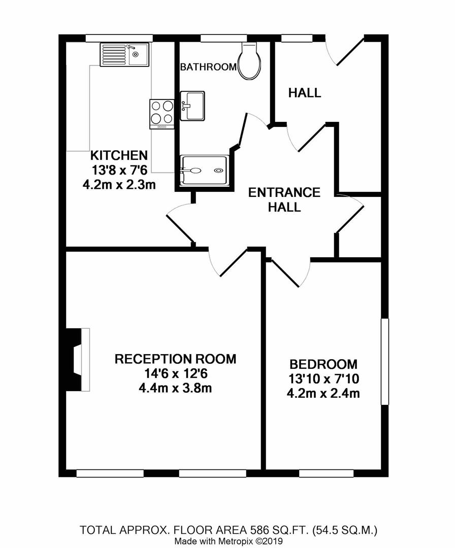 1 Bedrooms Flat for sale in High Street, Whitton, Twickenham TW2