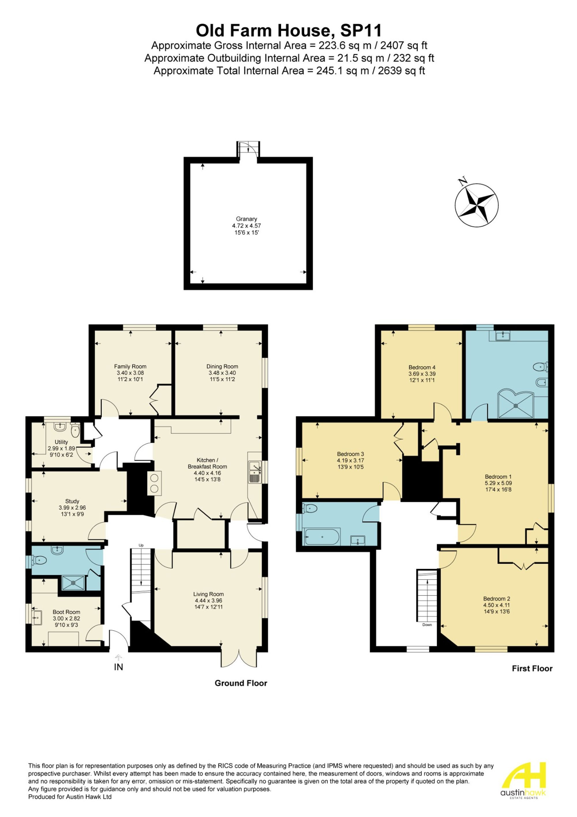 Old Farm House, Andover floorplan