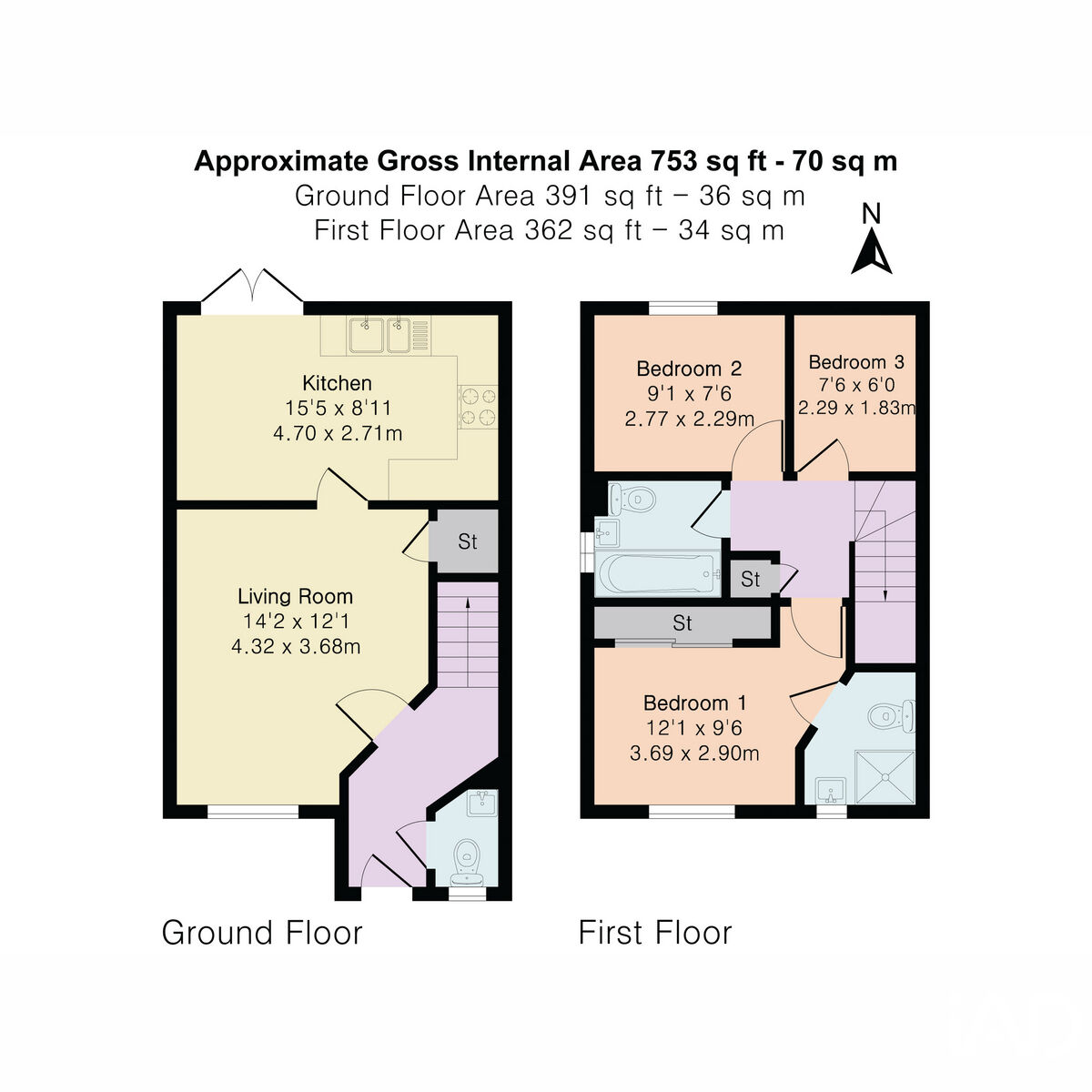 8, Ashwell Drive, Bishops Stortford floorplan