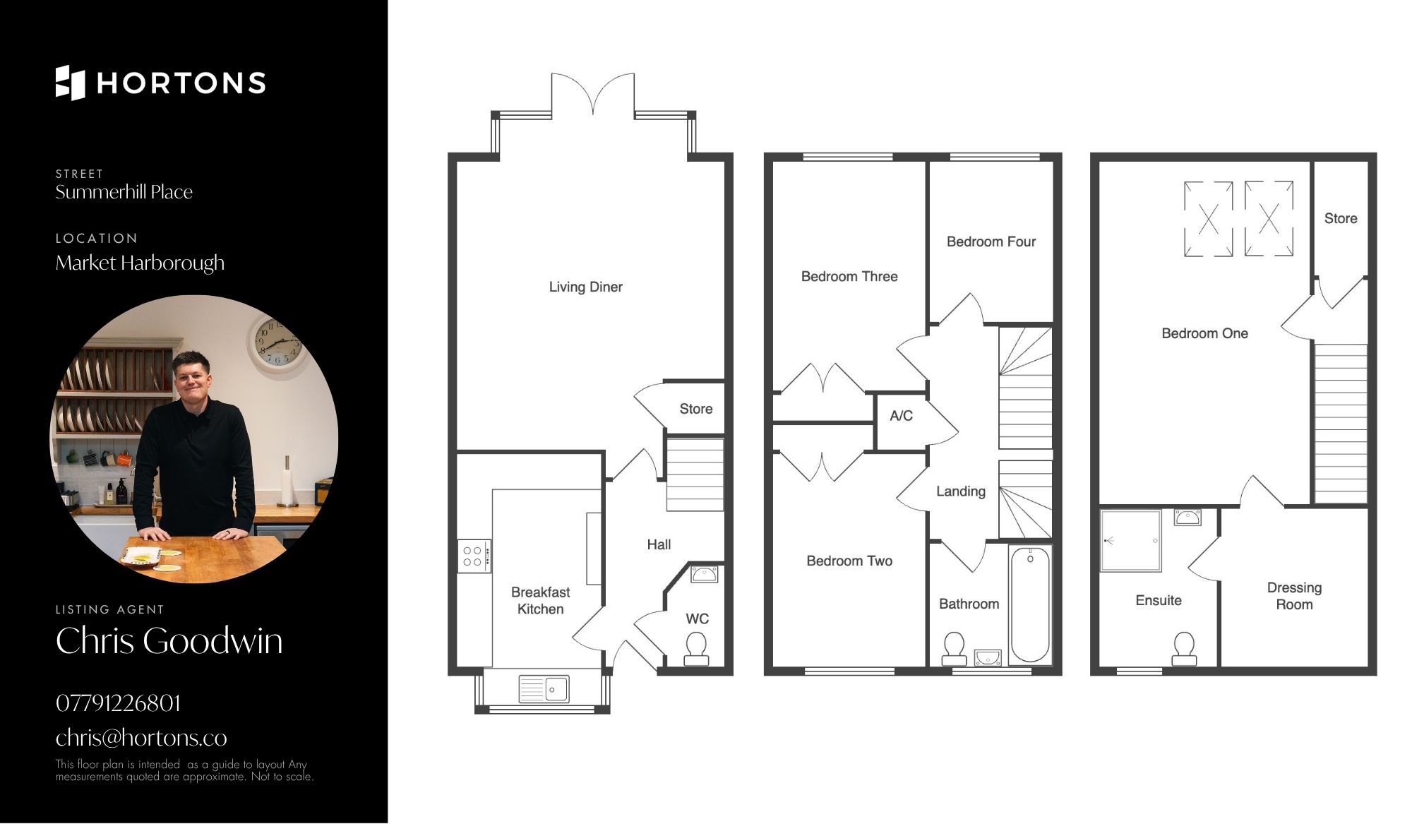 6 Summerhill Place, Market Harborough floorplan