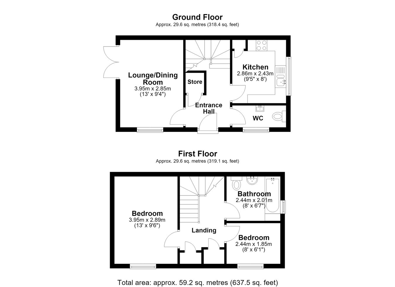 15B, Hagger Drive, Hawkinge floorplan