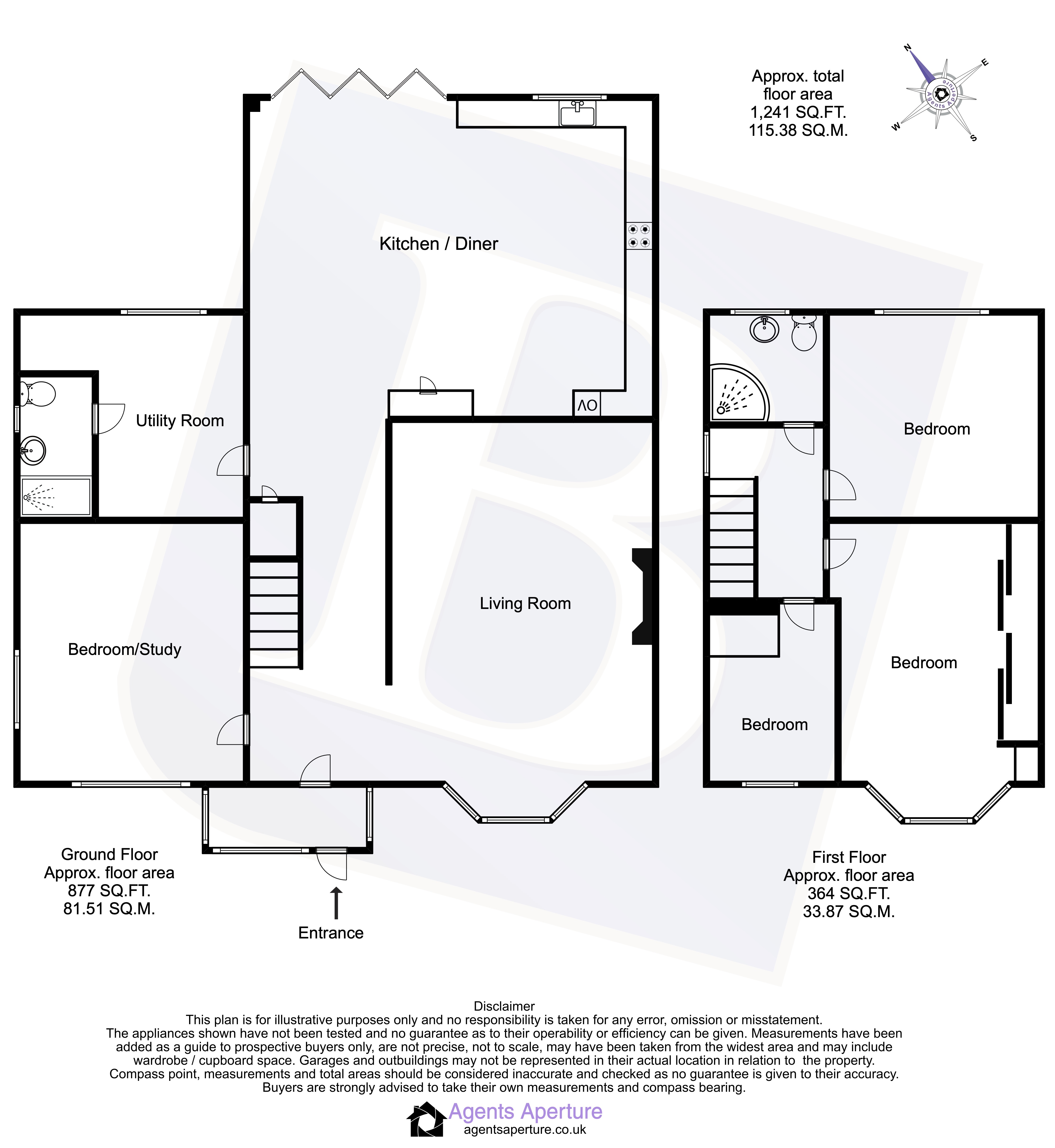 1, Simpson Road, Rainham floorplan