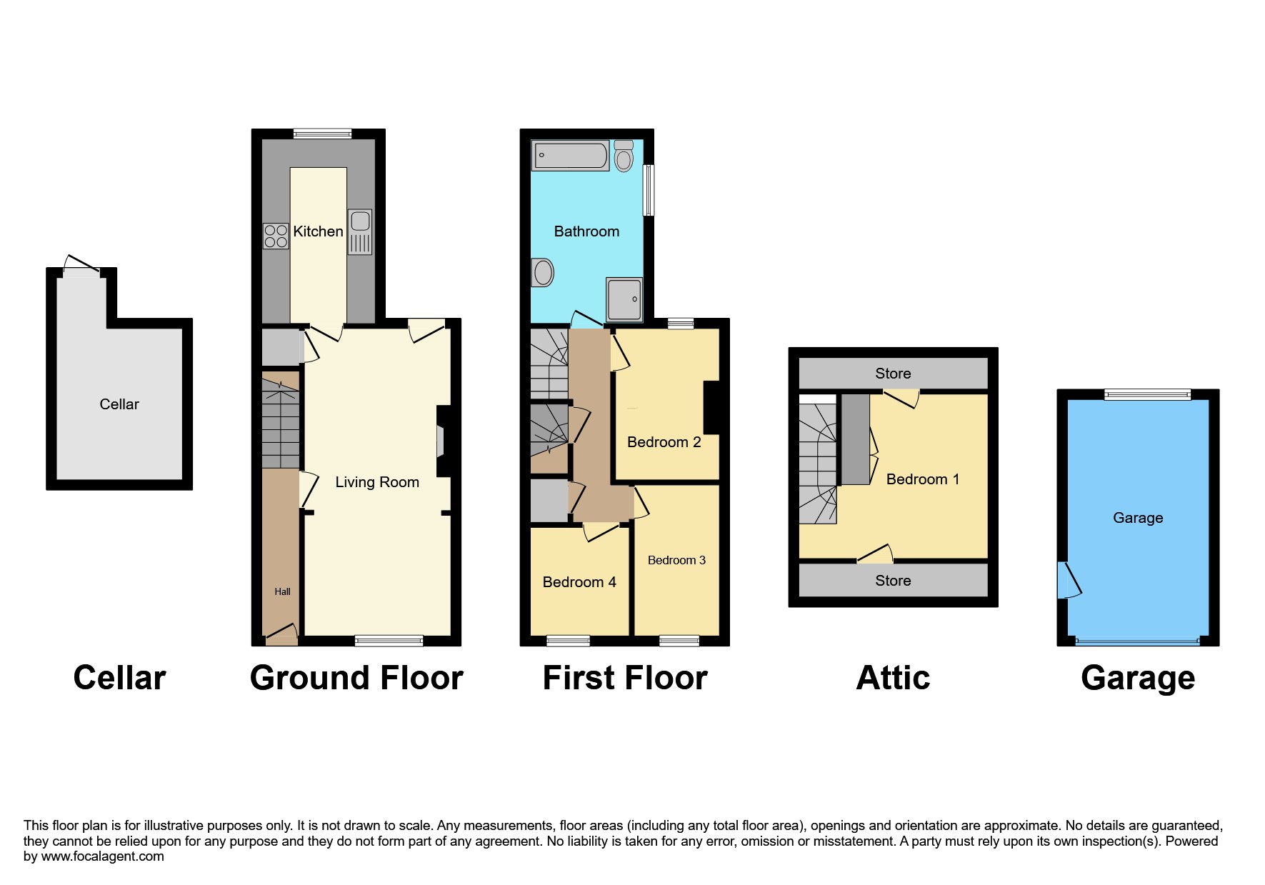 5 Cotterells Houses, Llanover Road, Pontypool floorplan