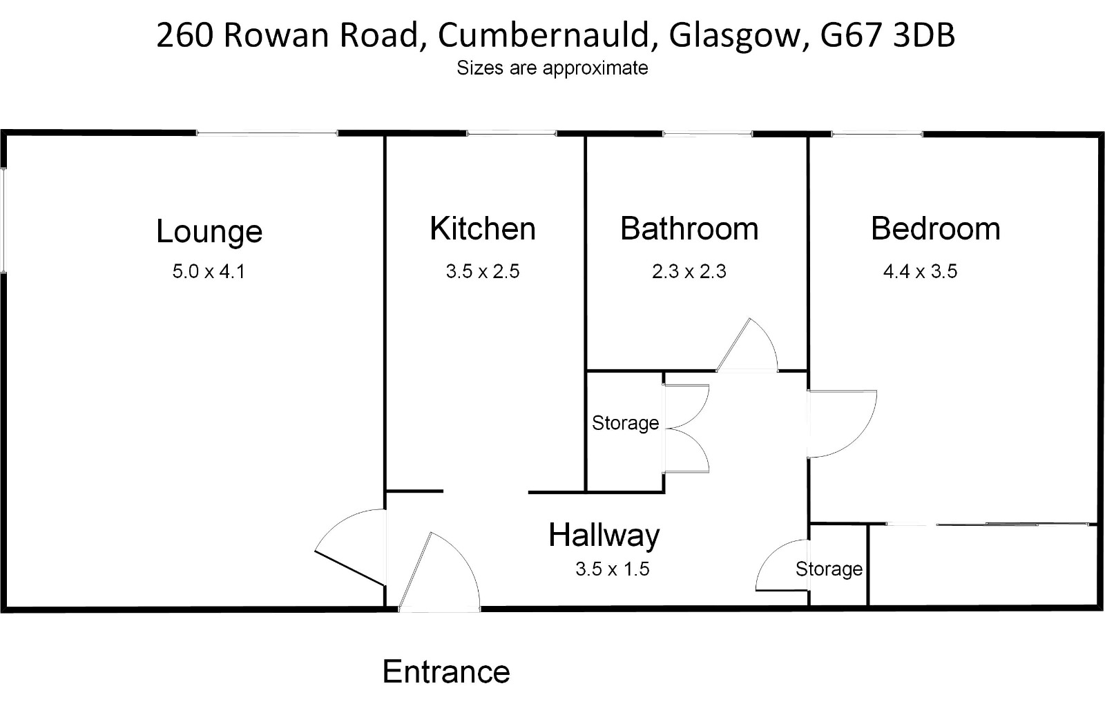 Rowan Road, Cumbernauld floorplan