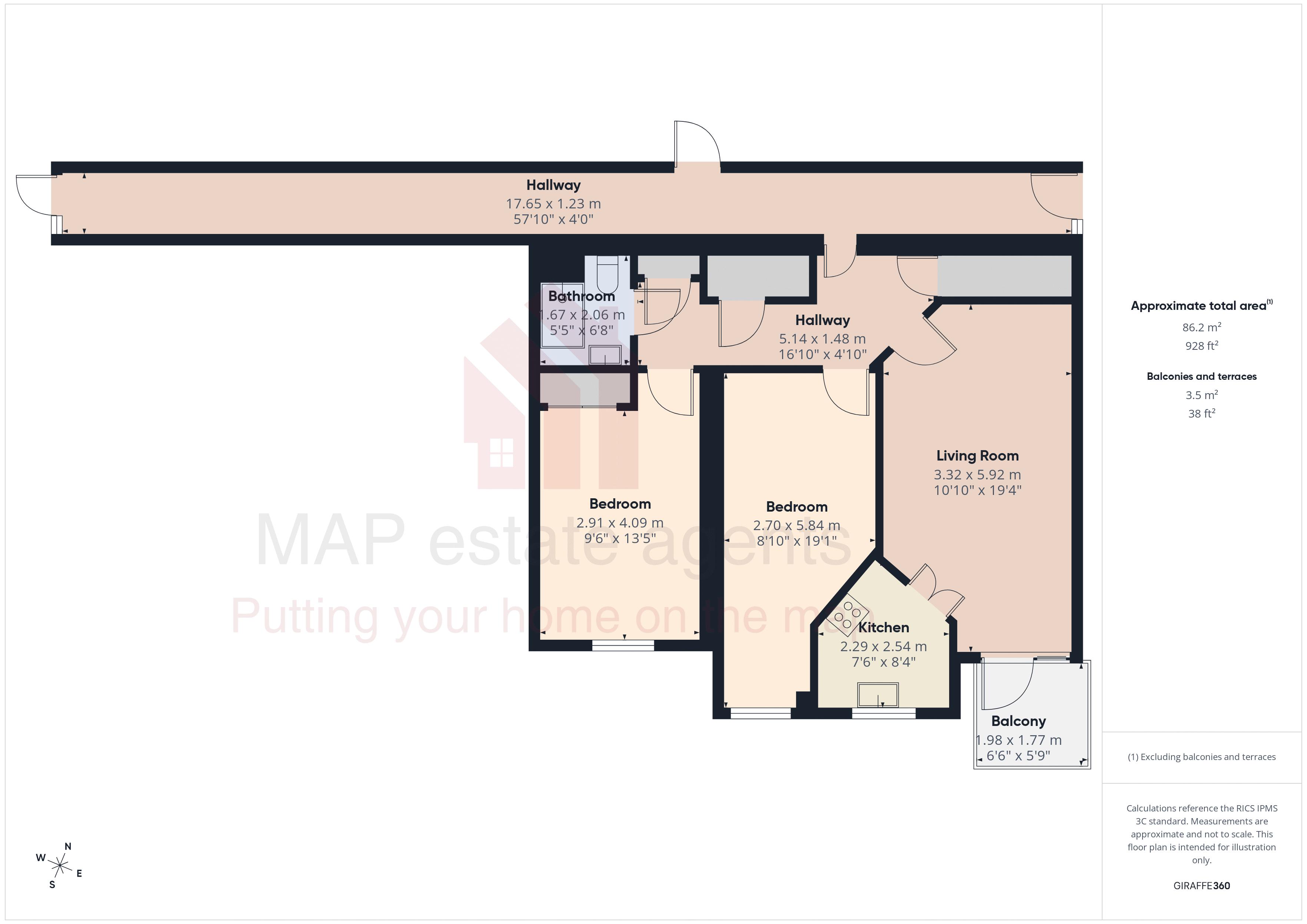 20 Carn Brea Court, Trevithick Road, Camborne floorplan