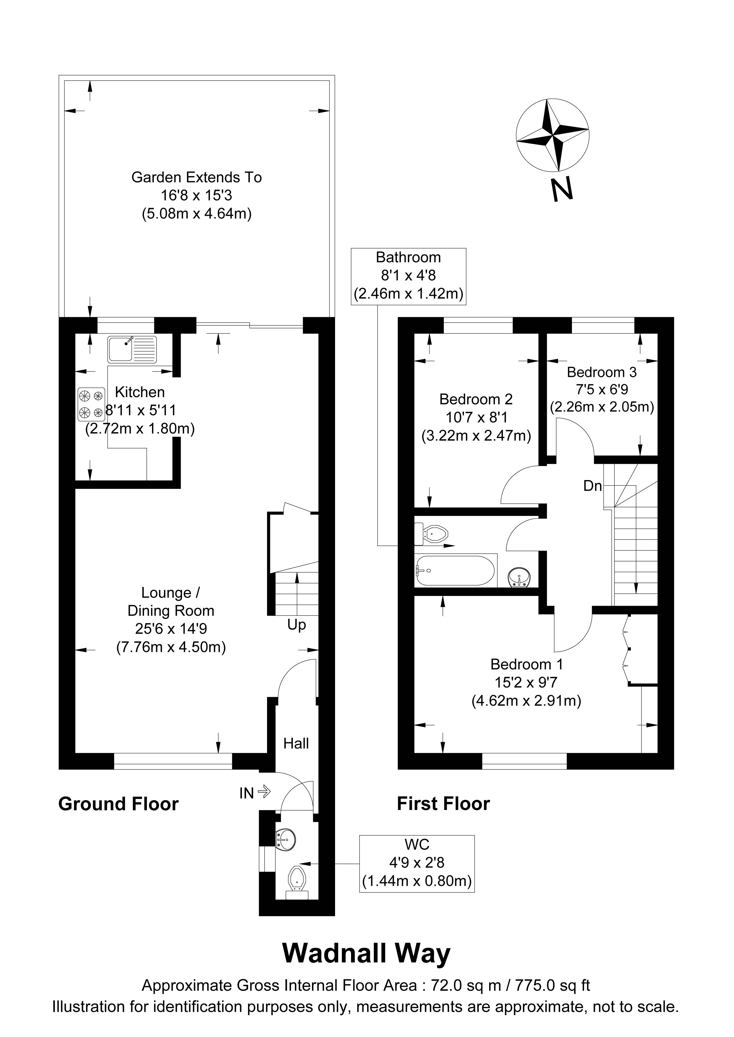 Wadnall Way, Hertfordshire floorplan