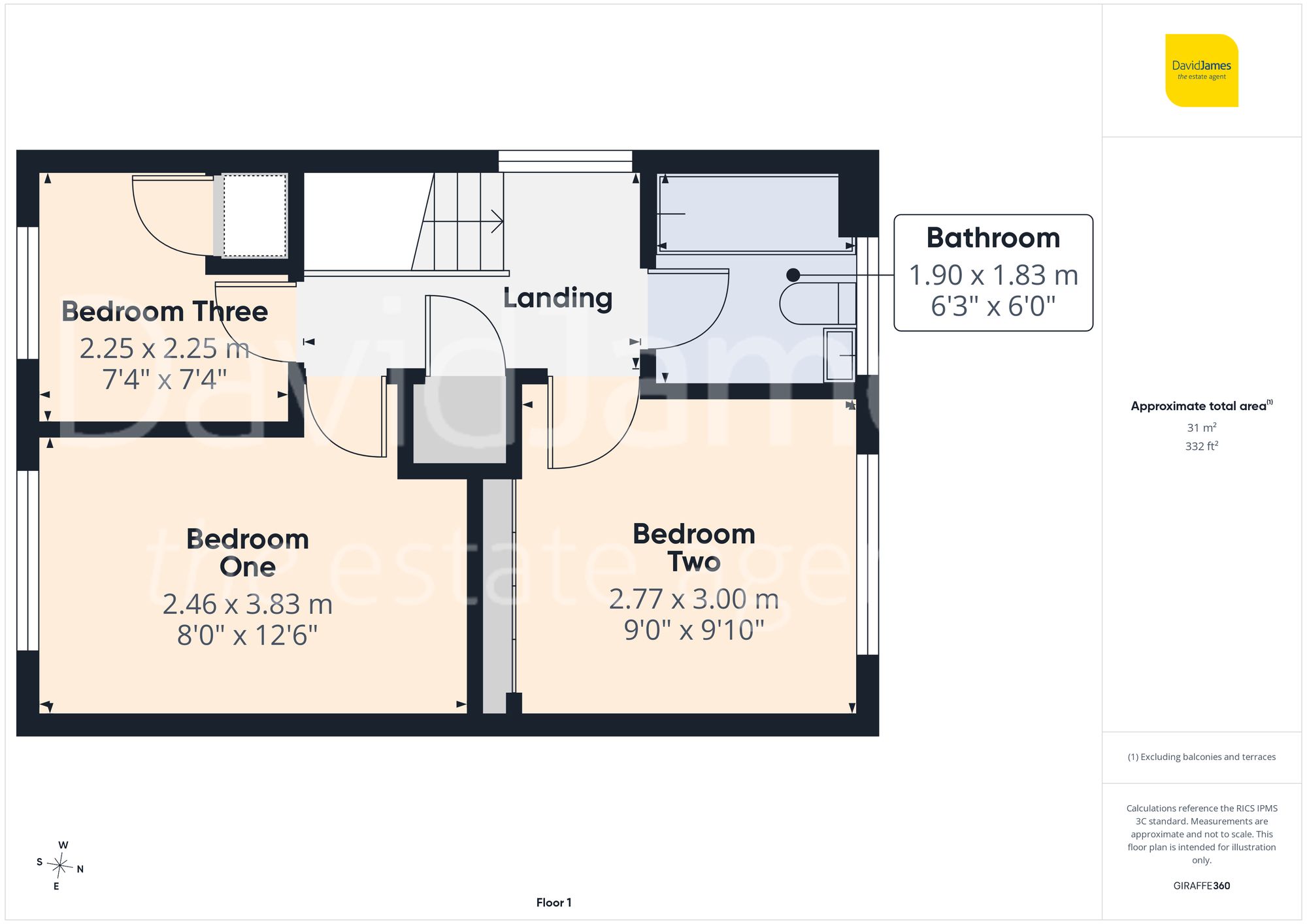 11 Boynton Drive, Nottingham floorplan