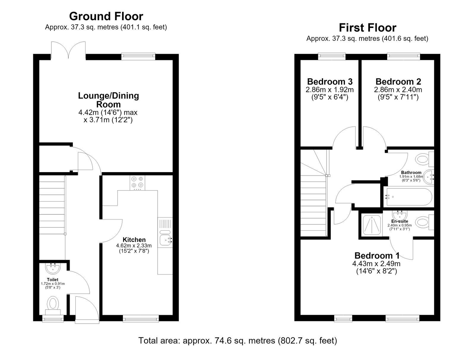 6, Lydbrook Lane, Milton Keynes floorplan