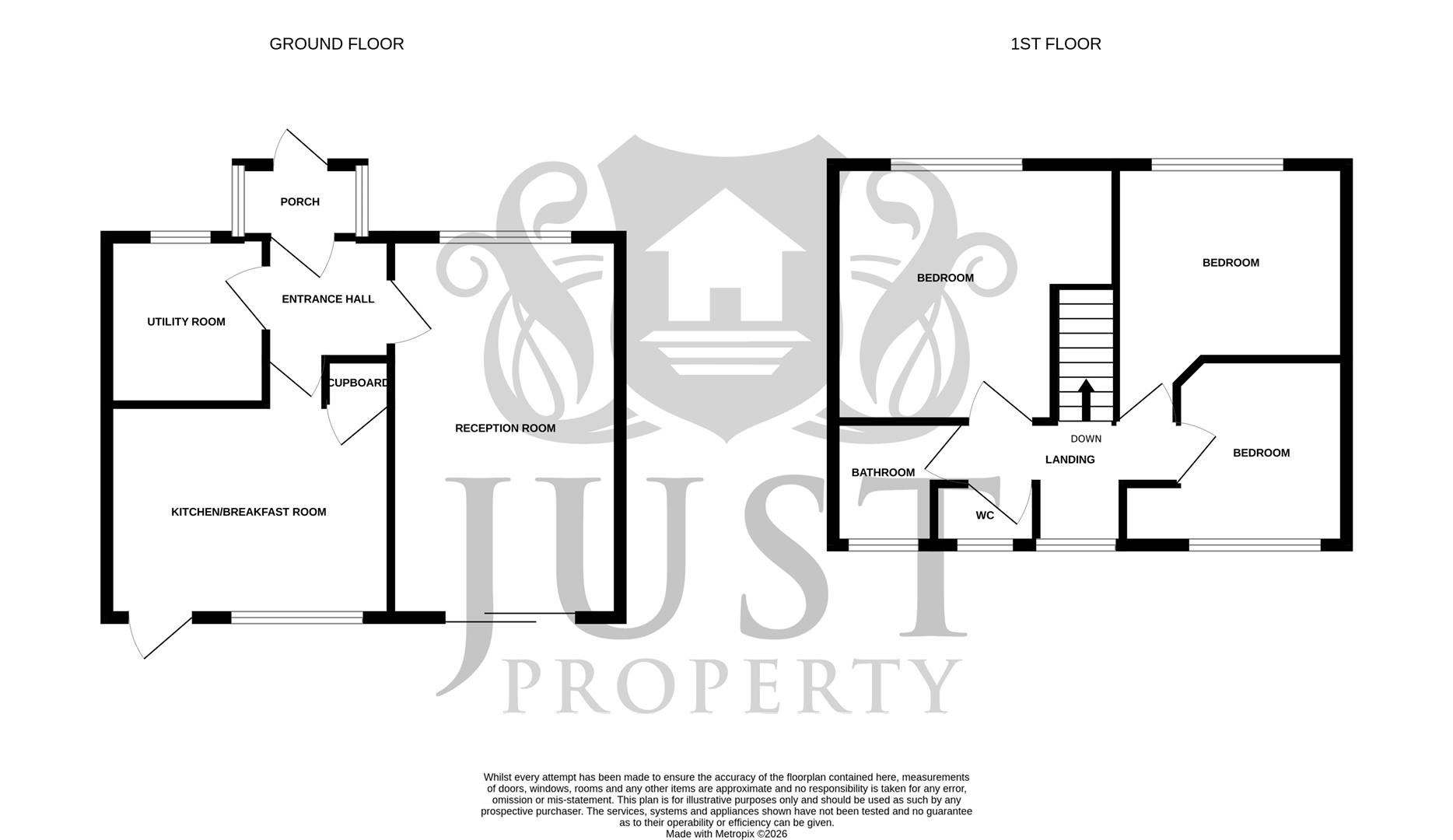 34, Fellows Road, Hastings floorplan