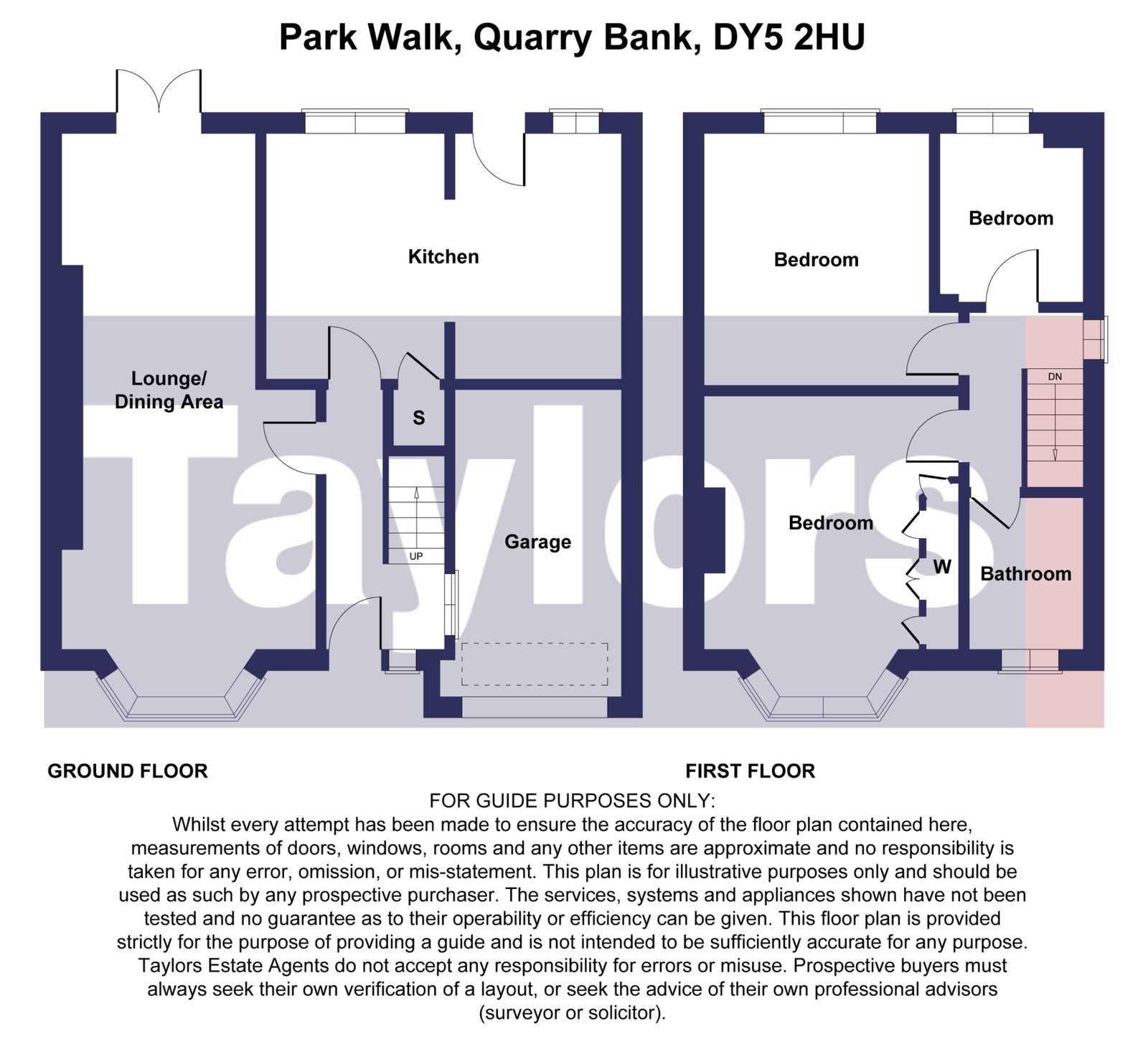 16, Park Walk, Brierley Hill floorplan