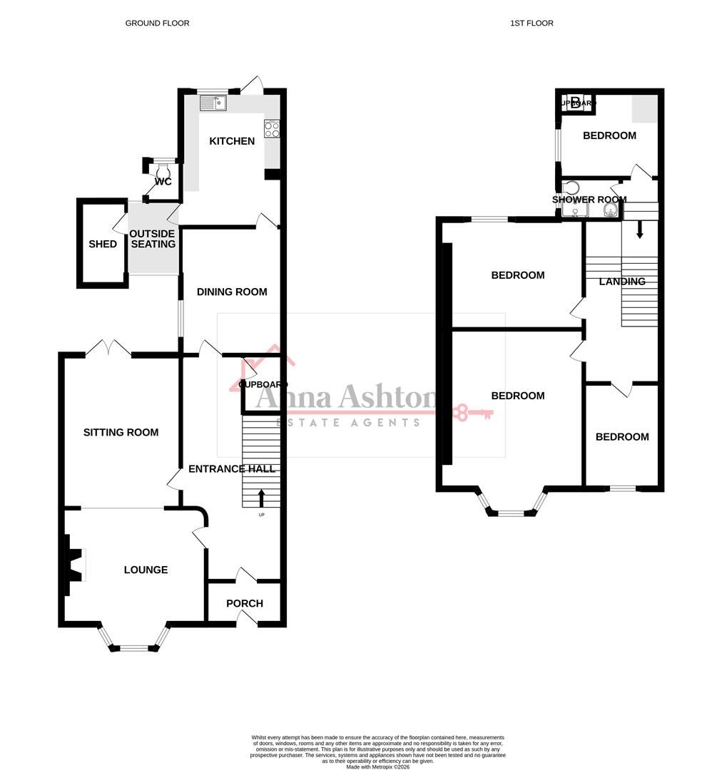 92, College Street, Ammanford floorplan