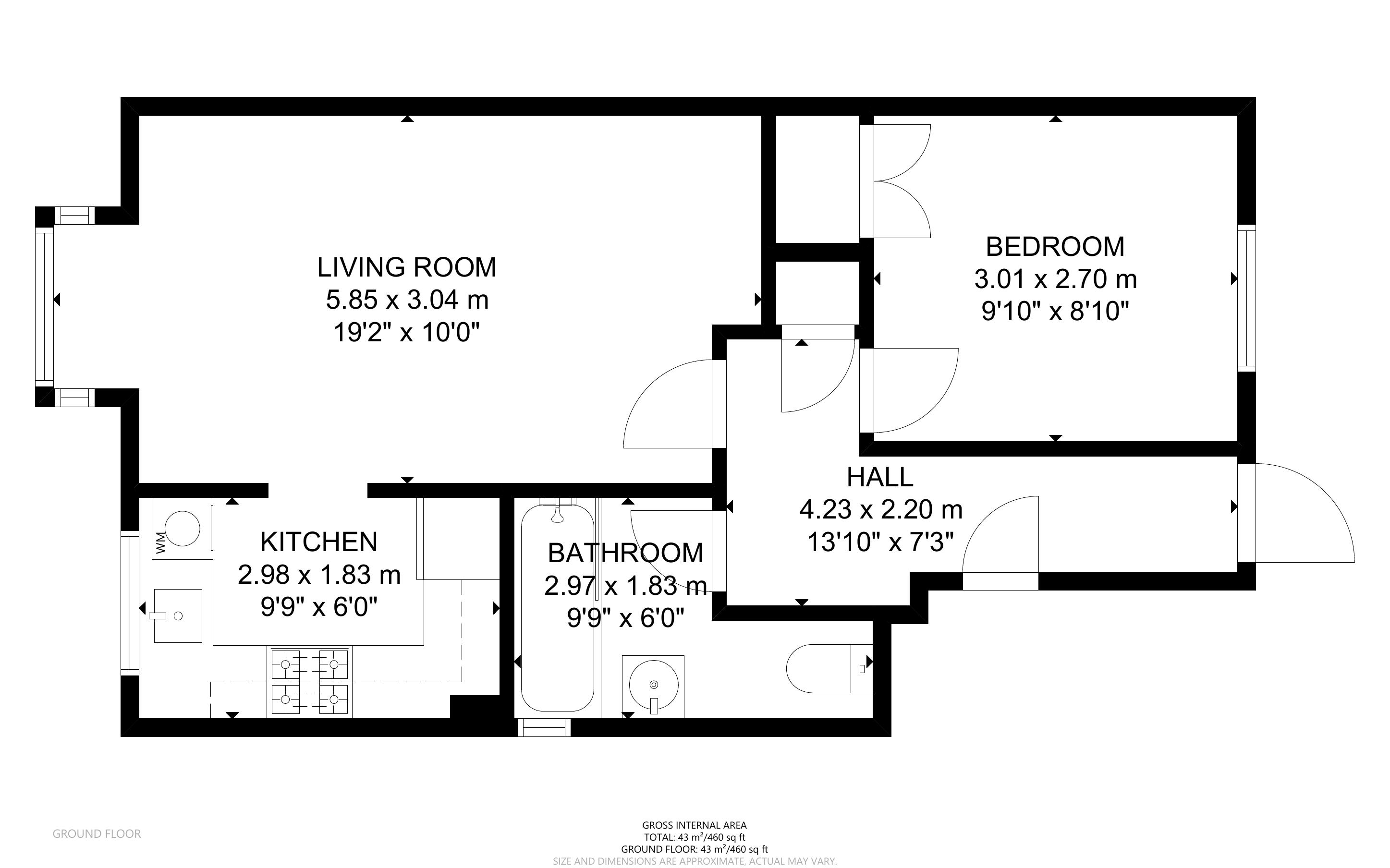 Fishbourne Road East, Chichester, West Sussex PO19, 1 bedroom flat for ...