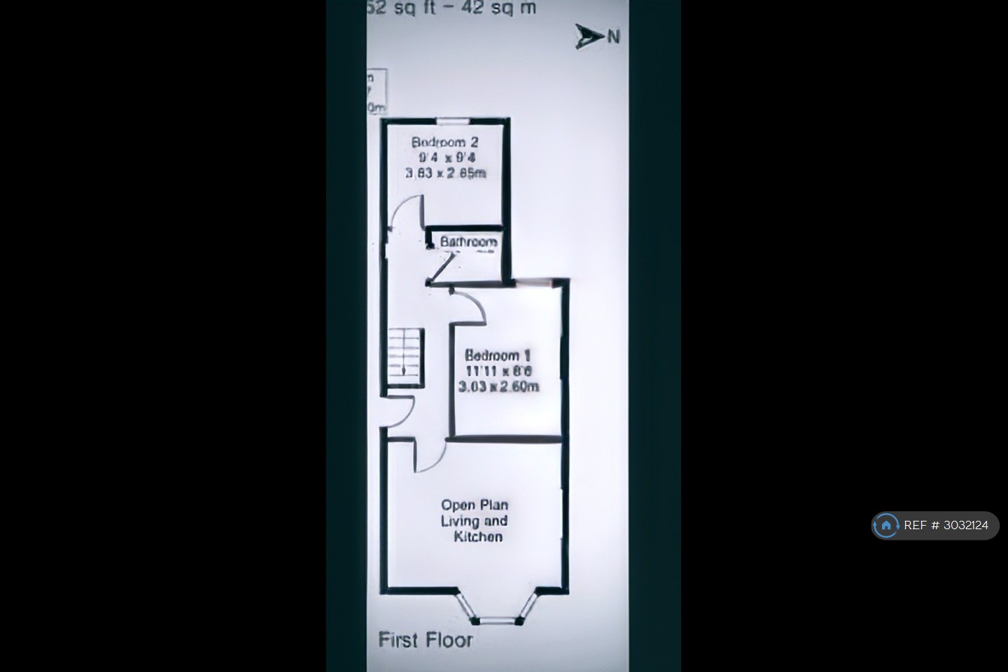 Northumberland Avenue, Reading floorplan