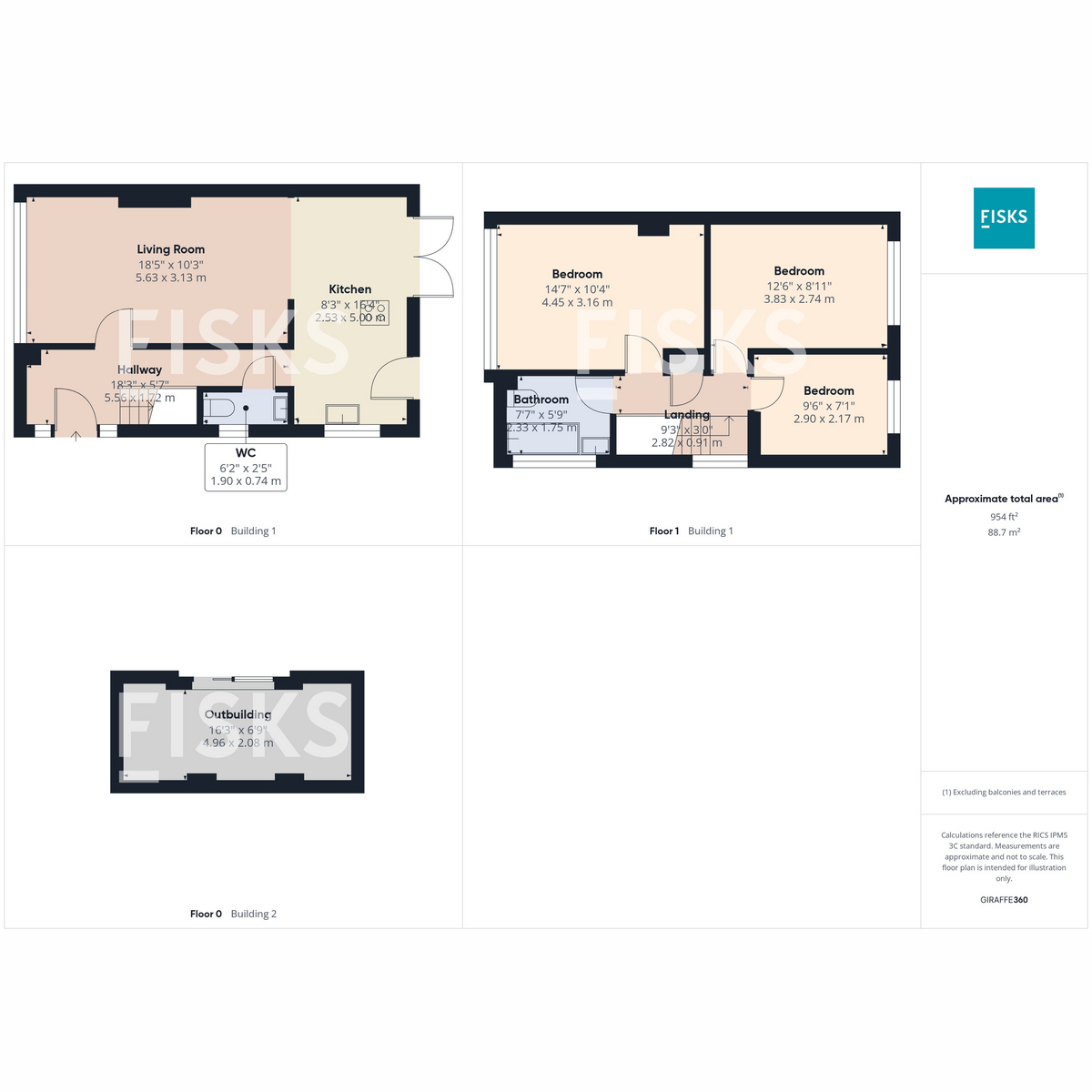 268, Furtherwick Road, Canvey Island floorplan