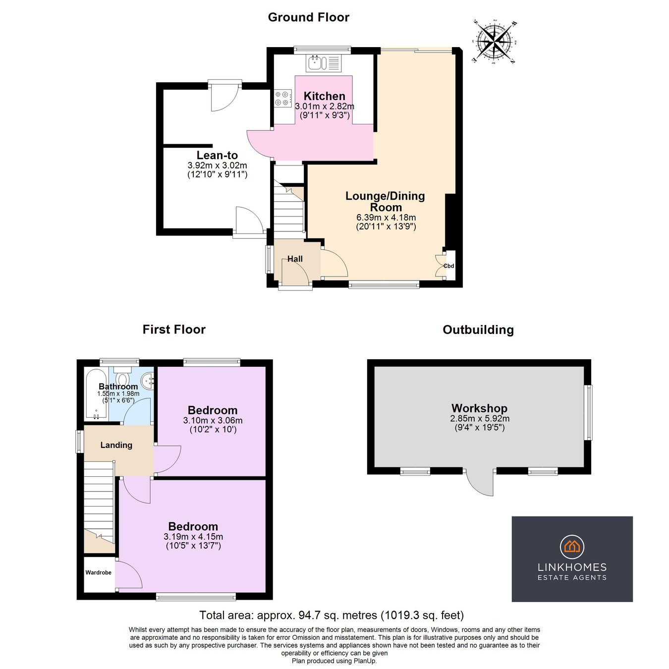 17, Scott Close, Poole floorplan