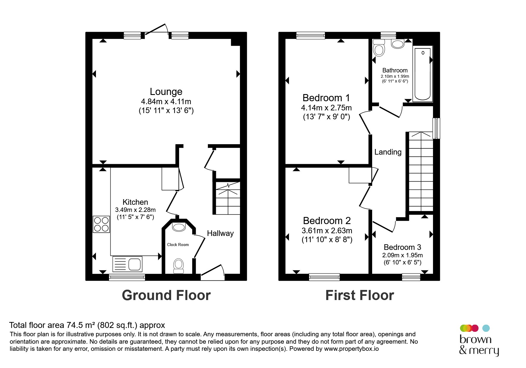 75, Prince Rupert Drive, Aylesbury floorplan