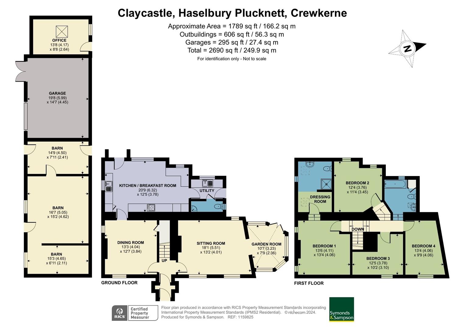 Mistletoe Cottage, Claycastle, Crewkerne floorplan