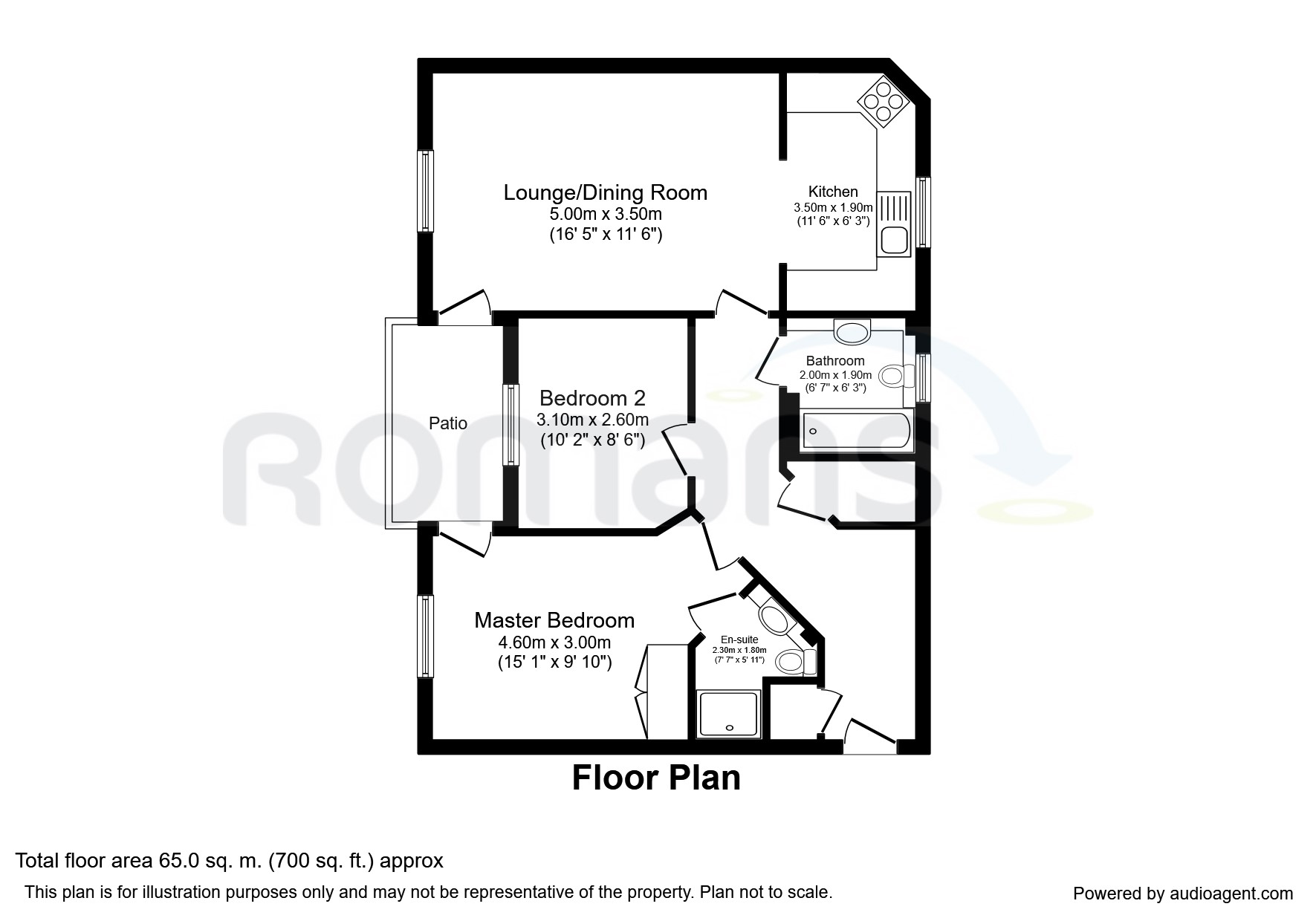 Russell Road, Basingstoke floorplan