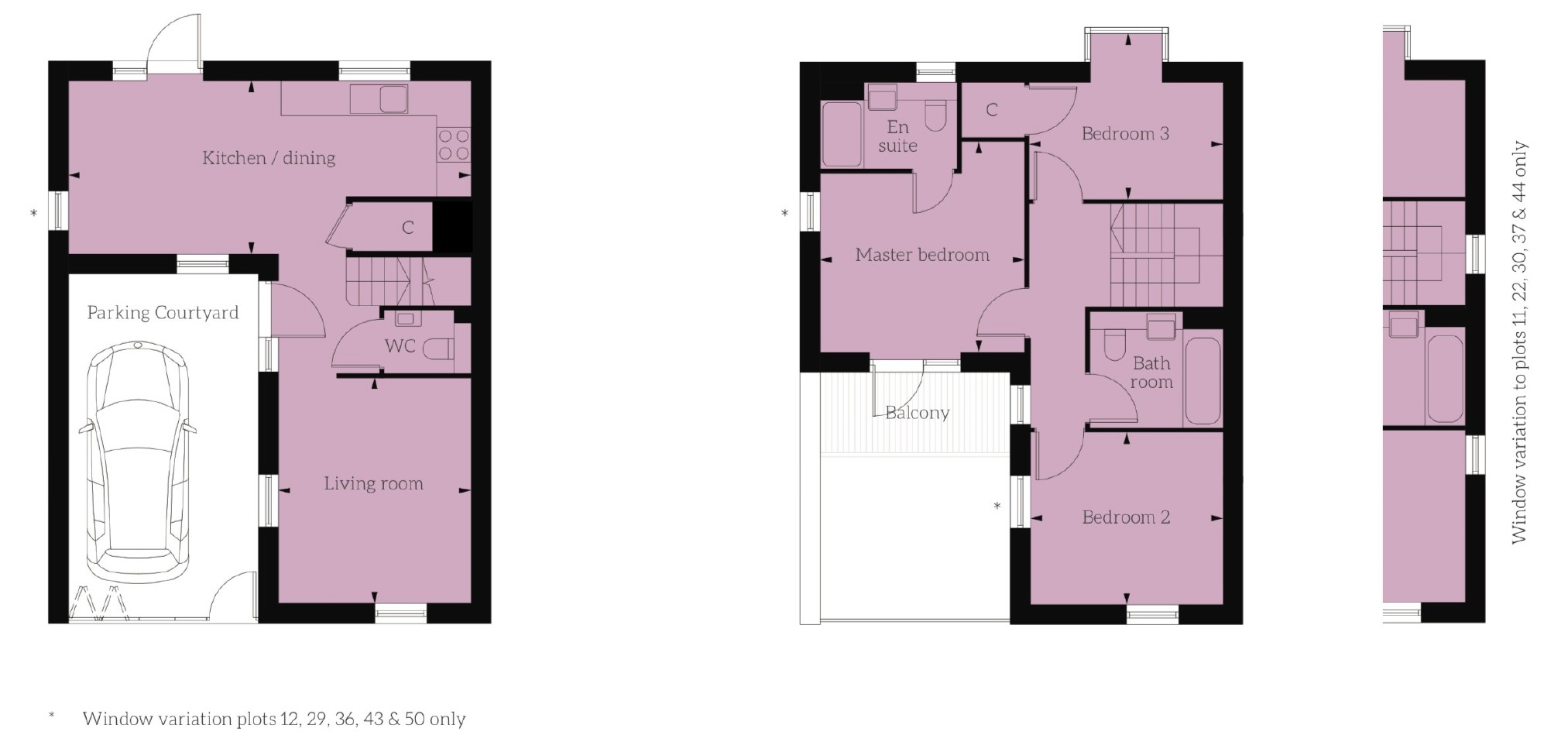 3 Bedrooms End terrace house for sale in Plot 12 Bata Mews, Princess Margaret Road, East Tilbury, Essex RM18