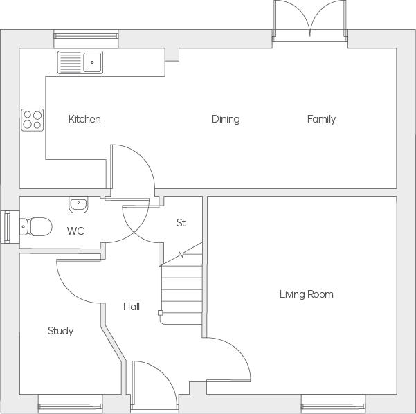 163, Off Catterick Road, Brough With St Giles, Catterick Garrison floorplan
